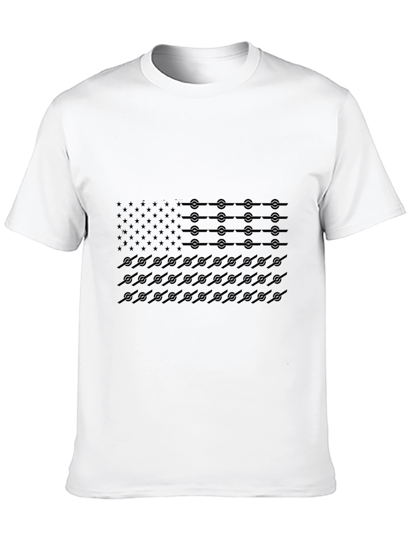 American Flag Graphic T-Shirt - Patriotic Style