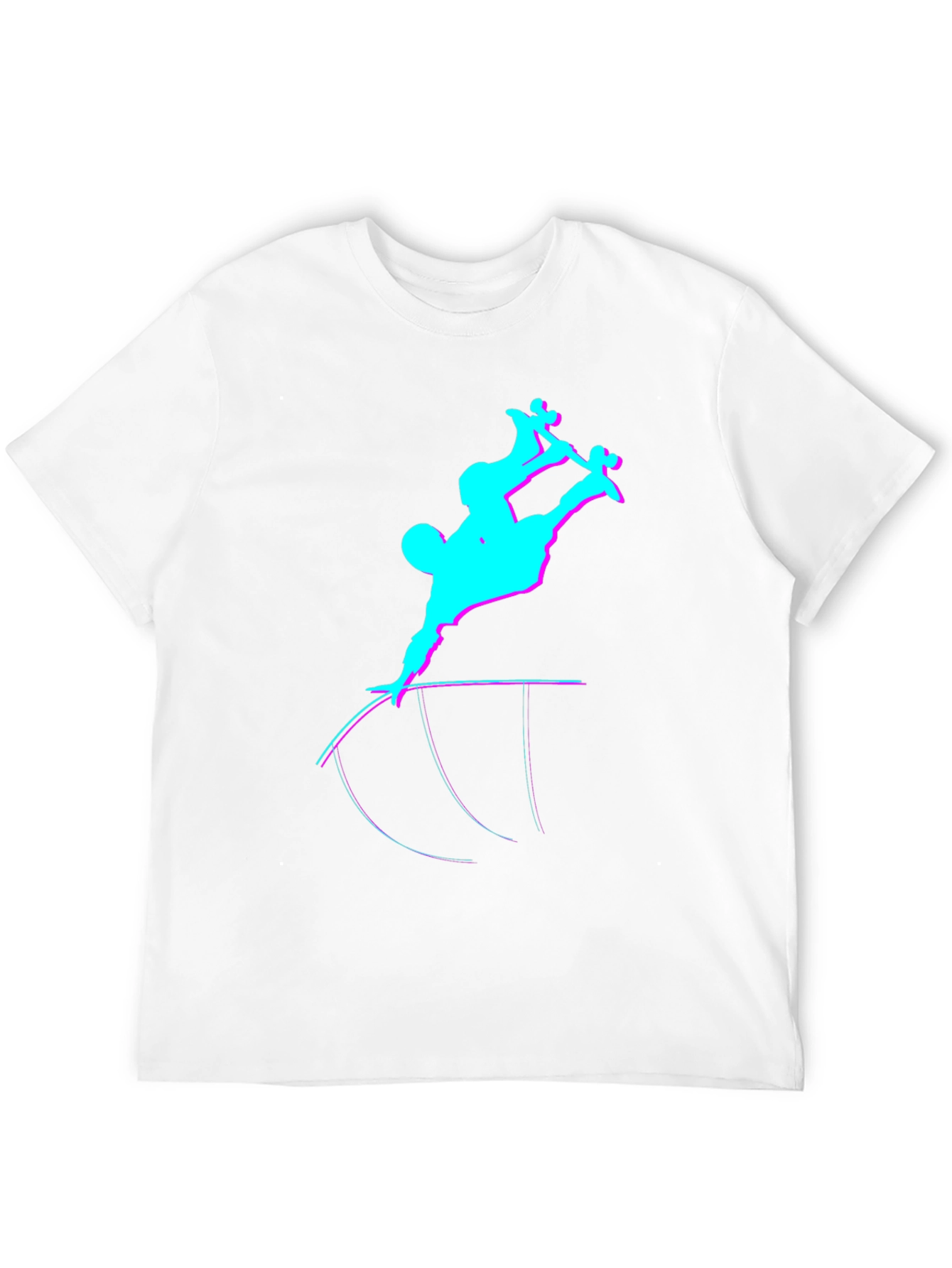Skateboarder Graphic Tee - Cool Skate Design