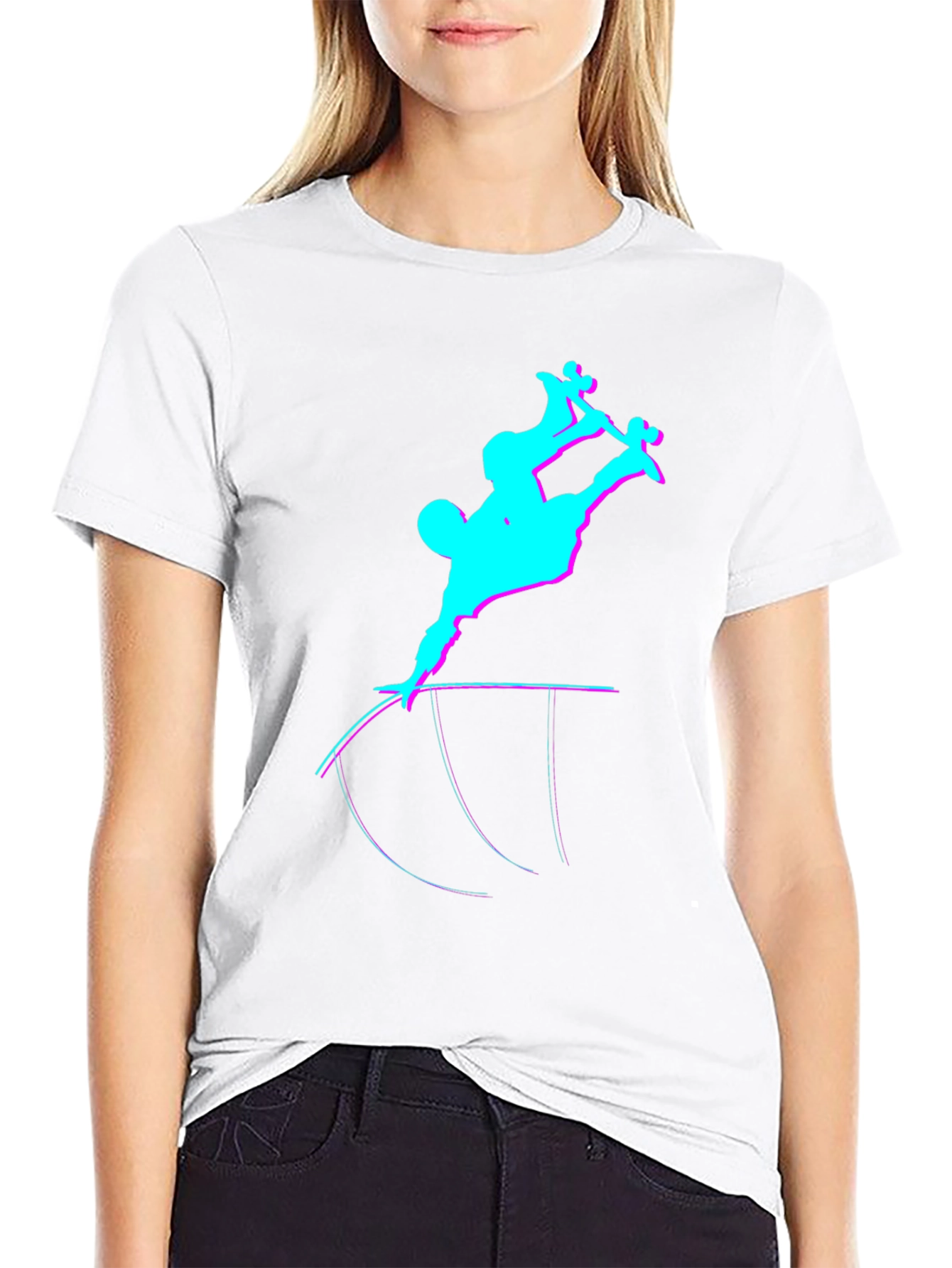Skateboarder Graphic Tee - Cool Skate Design