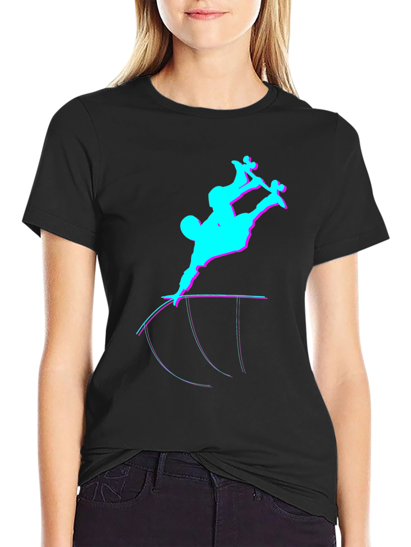 Skateboarder Graphic Tee - Cool Skate Design