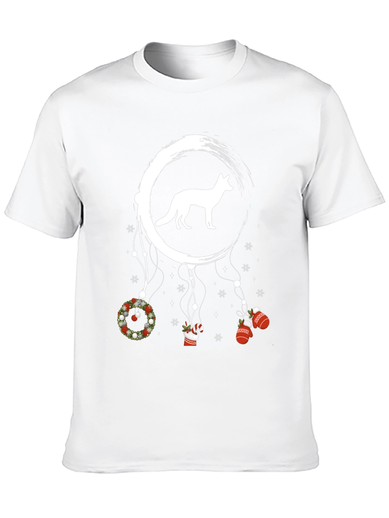 Christmas Fox Dreamcatcher T-Shirt