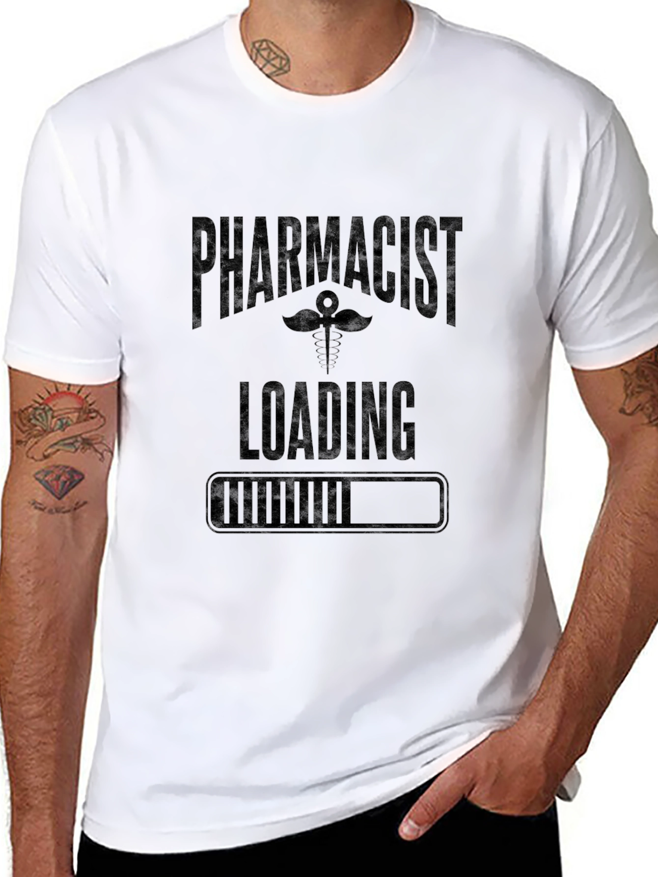 Pharmacist Loading T-Shirt - Funny Future Pharmacist Tee