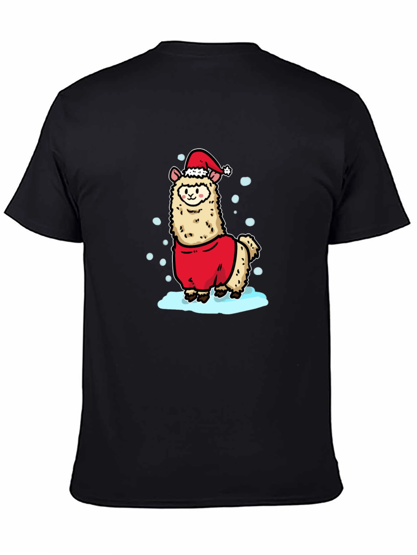 Festive Llama Christmas T-Shirt