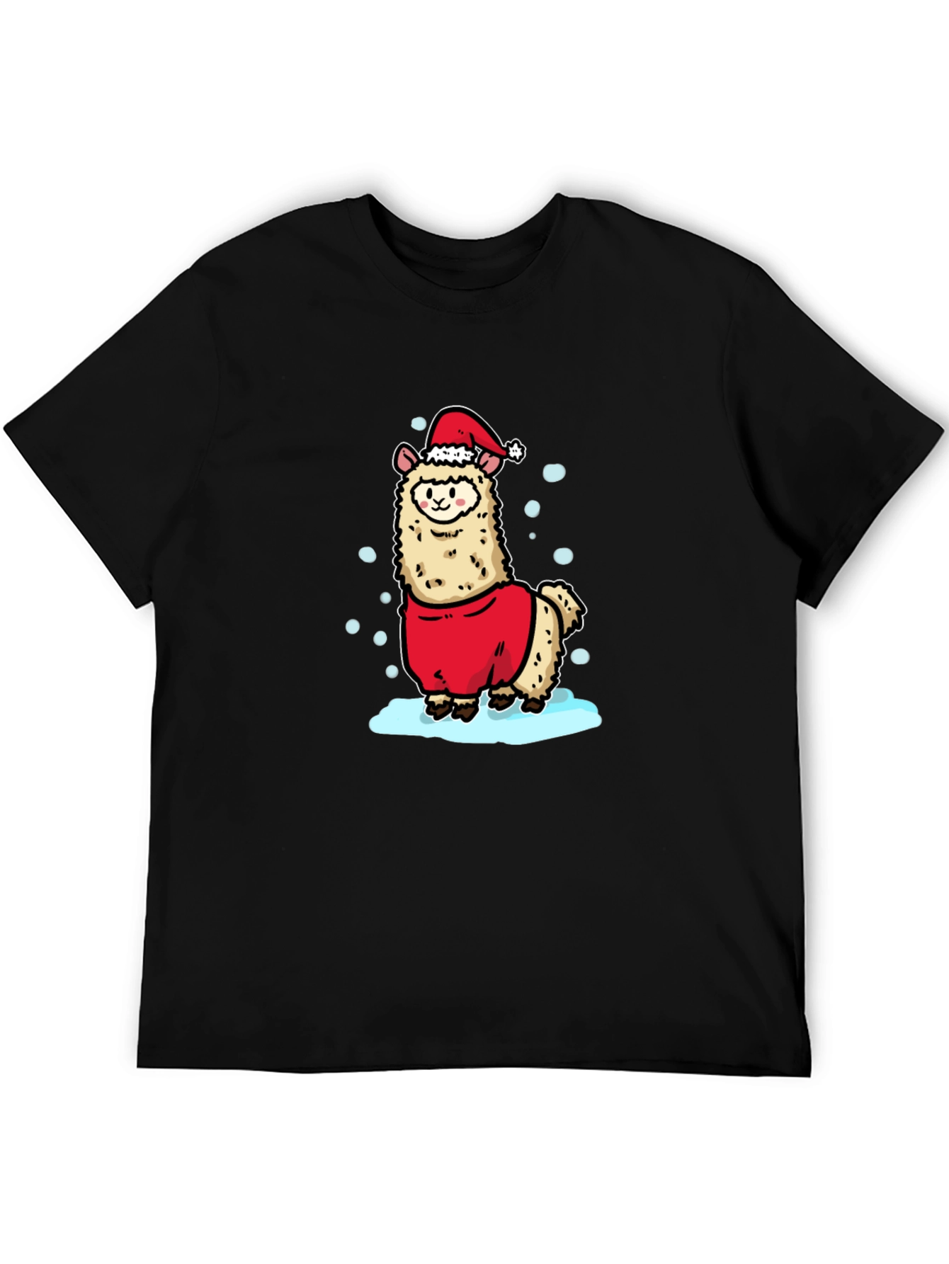 Festive Llama Christmas T-Shirt