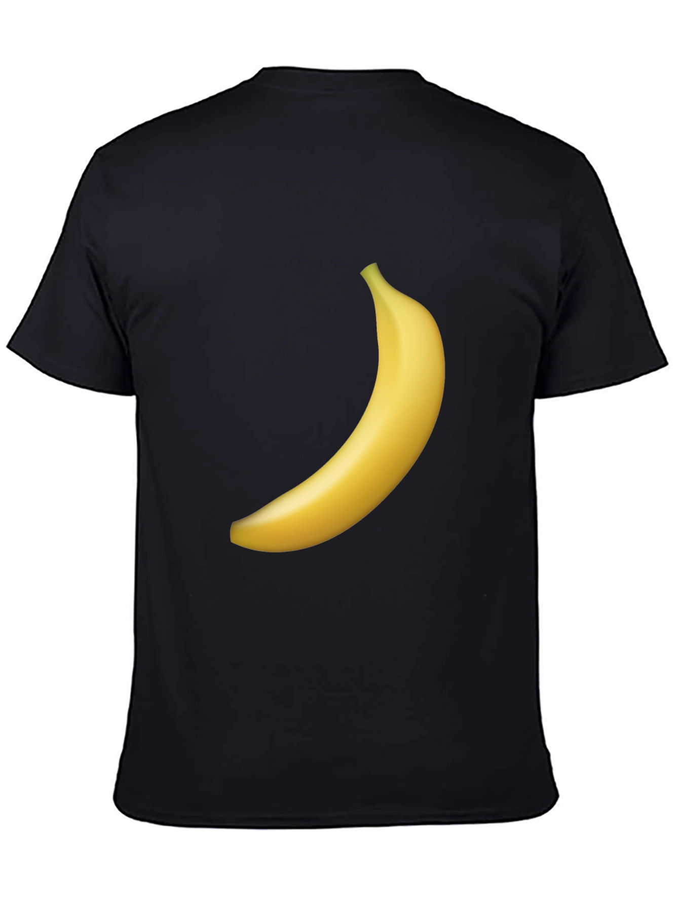 Banana Graphic Black T-Shirt
