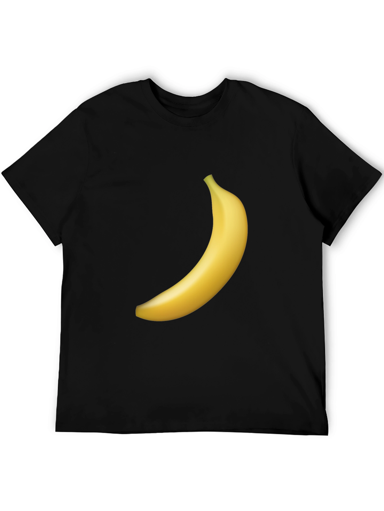 Banana Graphic Black T-Shirt