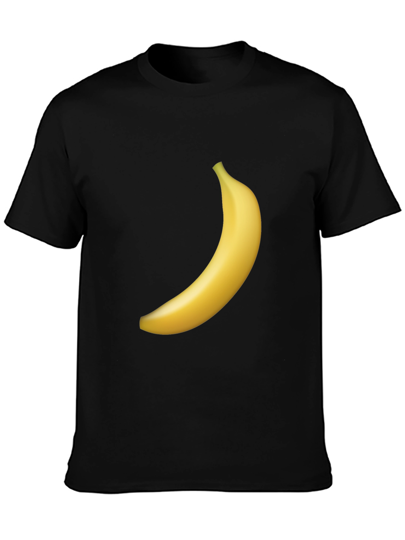Banana Graphic Black T-Shirt