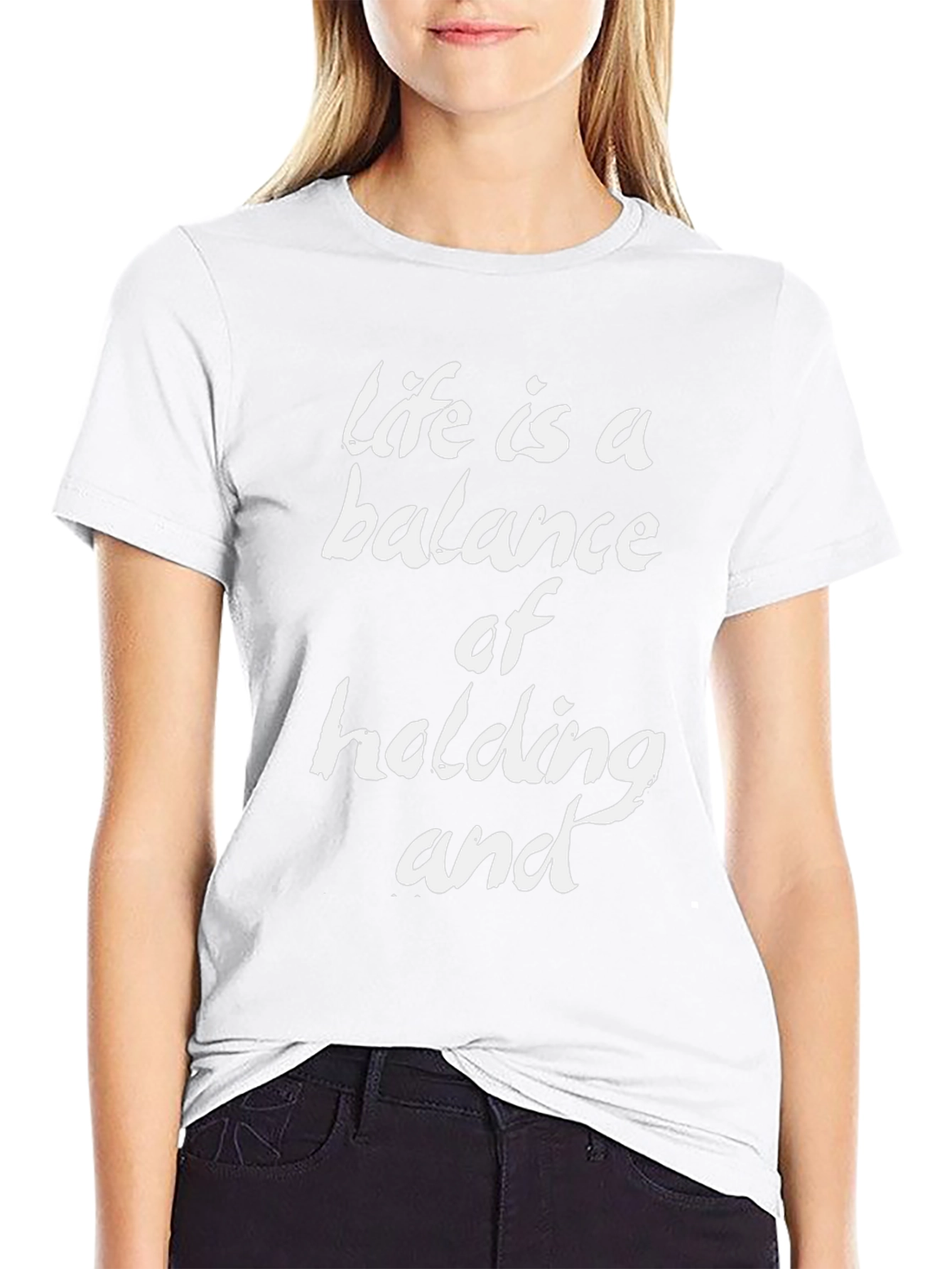 Balance T-Shirt - Life Quote Tee
