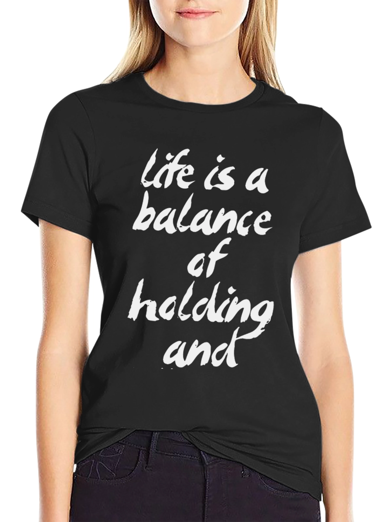 Balance T-Shirt - Life Quote Tee
