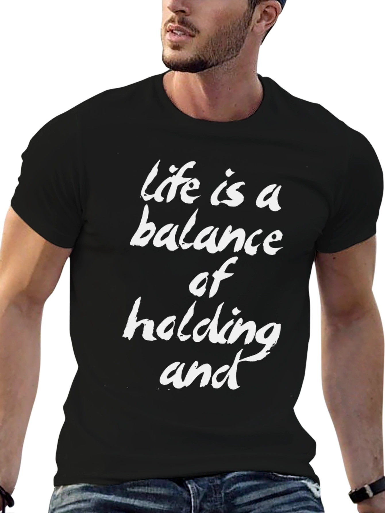 Balance T-Shirt - Life Quote Tee