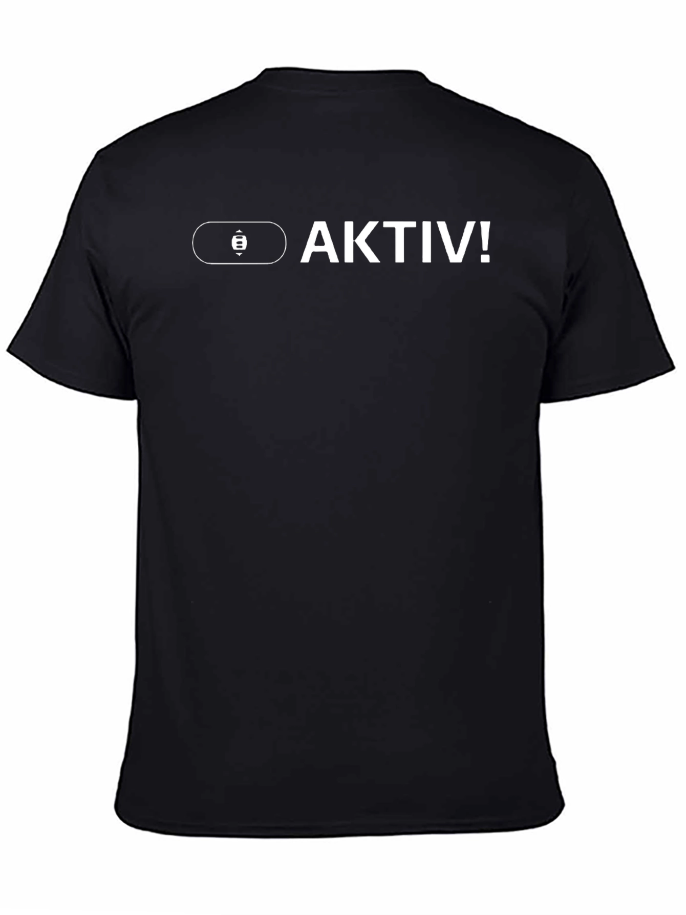 Aktiv! Graphic Tee - Modern Black T-Shirt