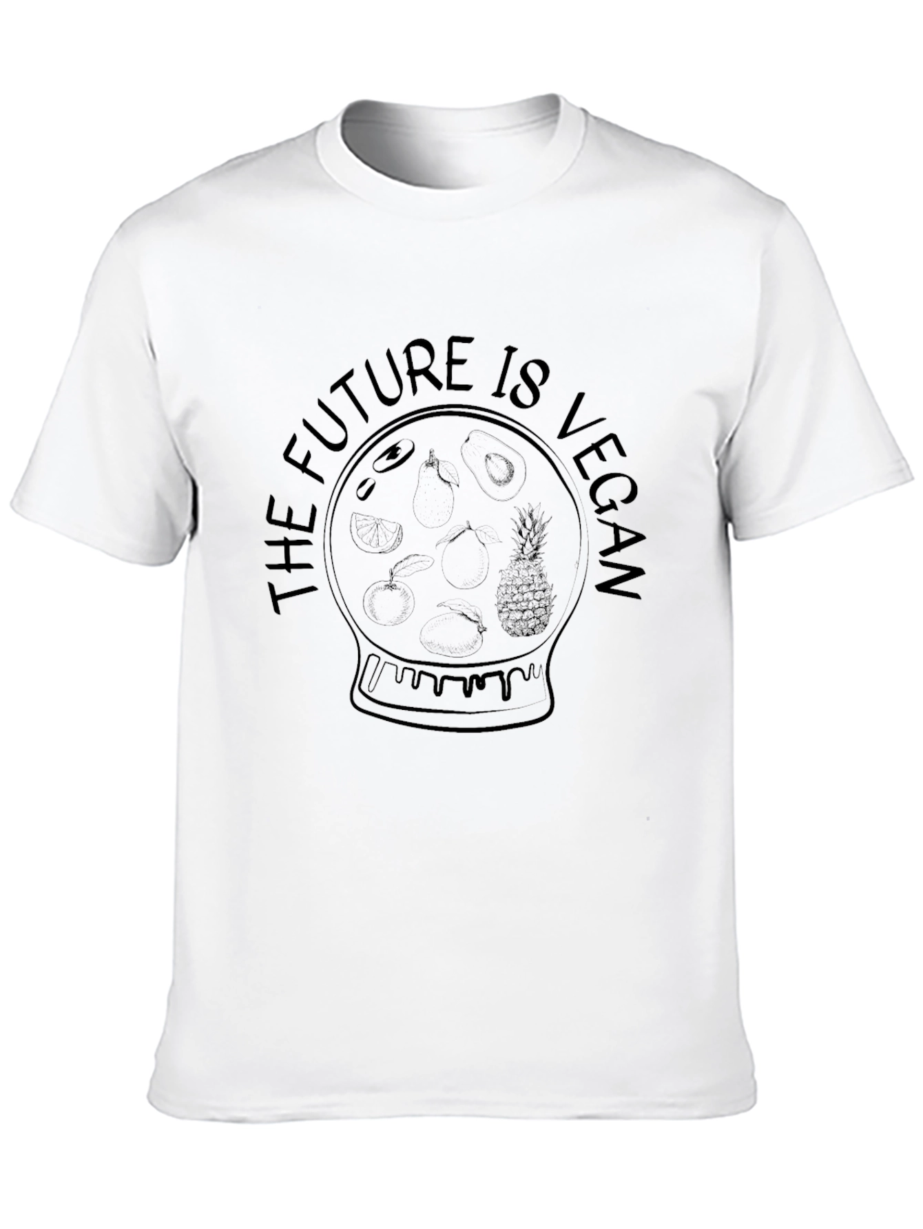 The Future Is Vegan Graphic T-Shirt