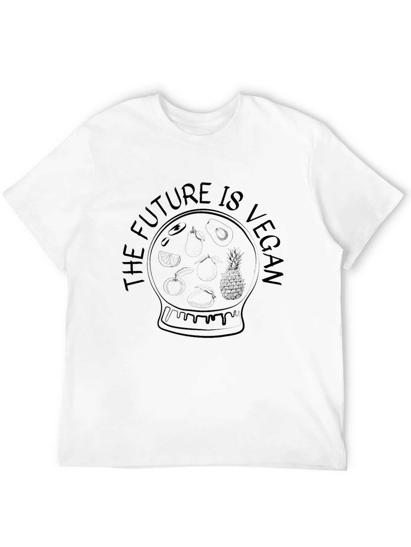 The Future Is Vegan Graphic T-Shirt