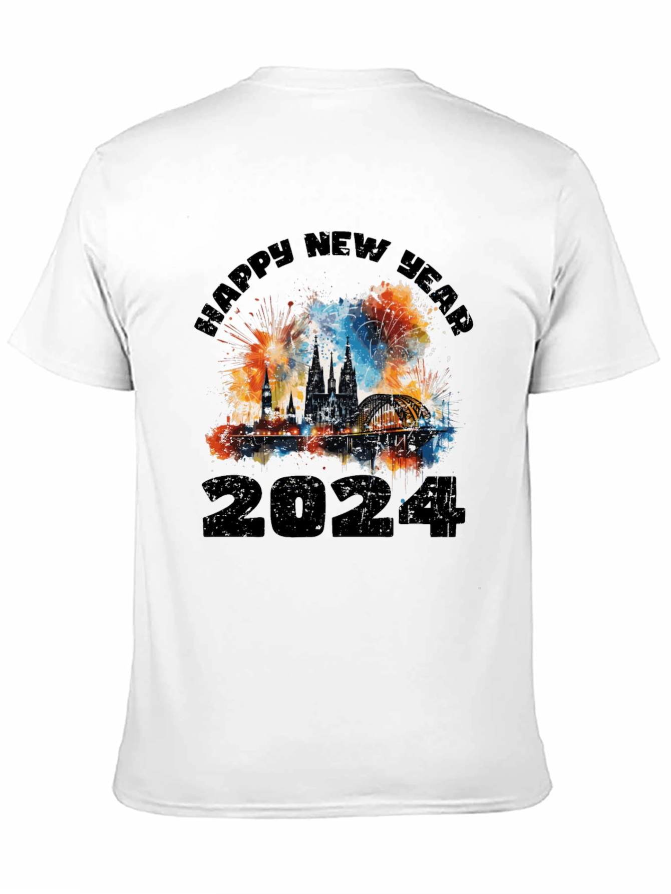 Happy New Year 2024 Graphic T-Shirt