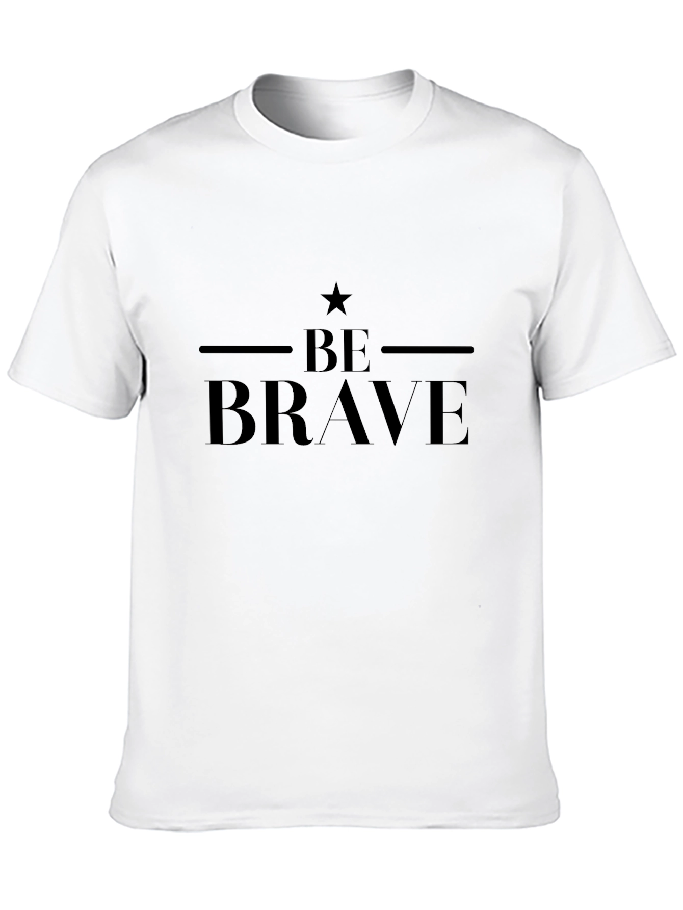Be Brave Graphic Tee - Stylish Mens T-Shirt
