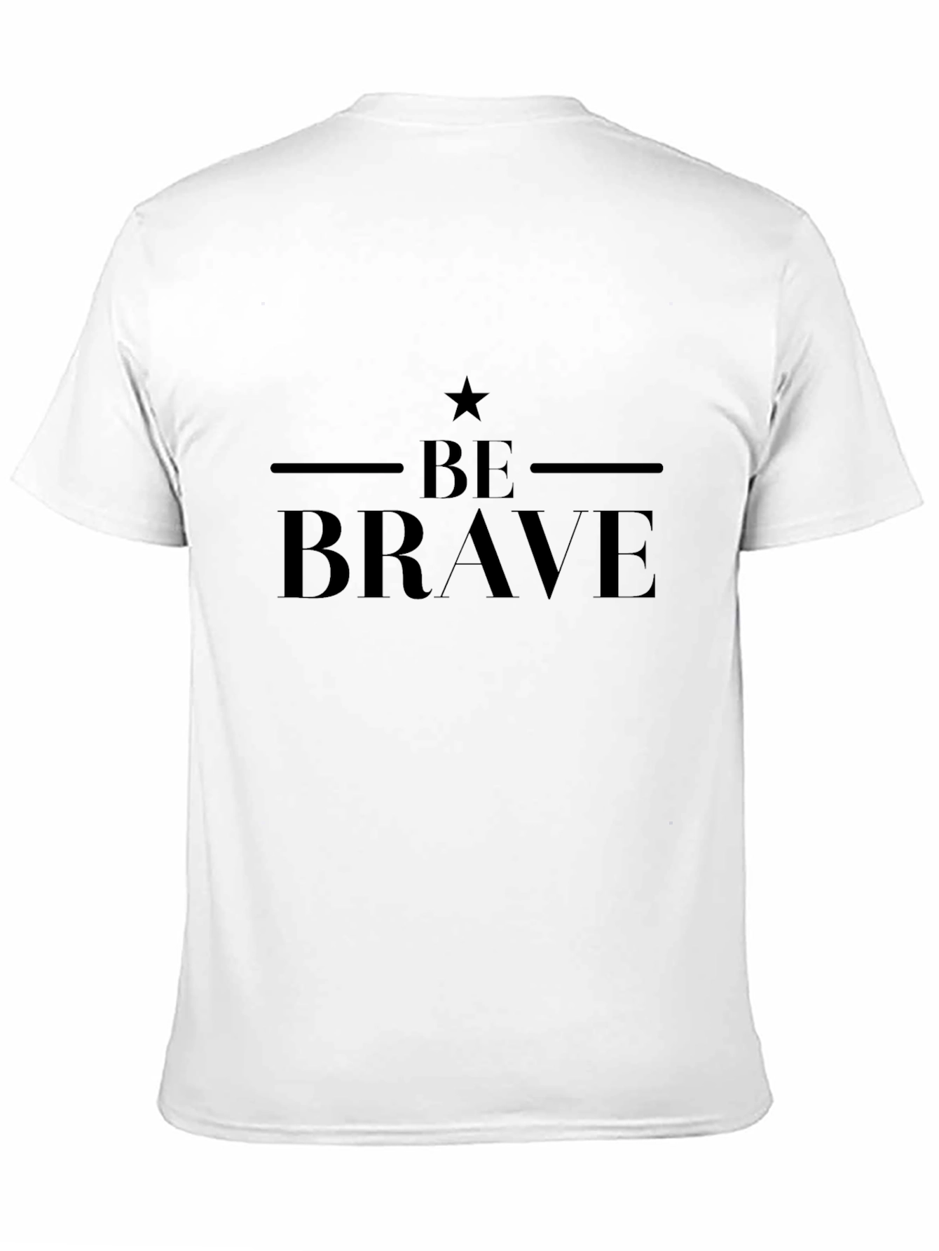 Be Brave Graphic Tee - Stylish Mens T-Shirt