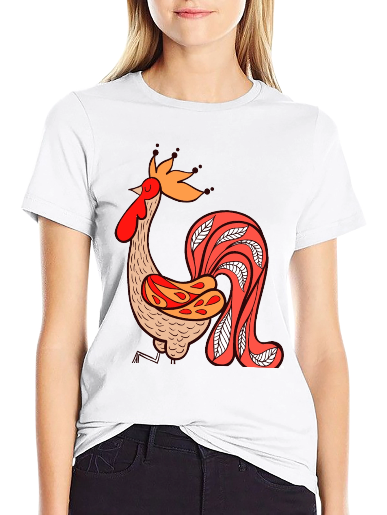 Rooster Graphic Tee