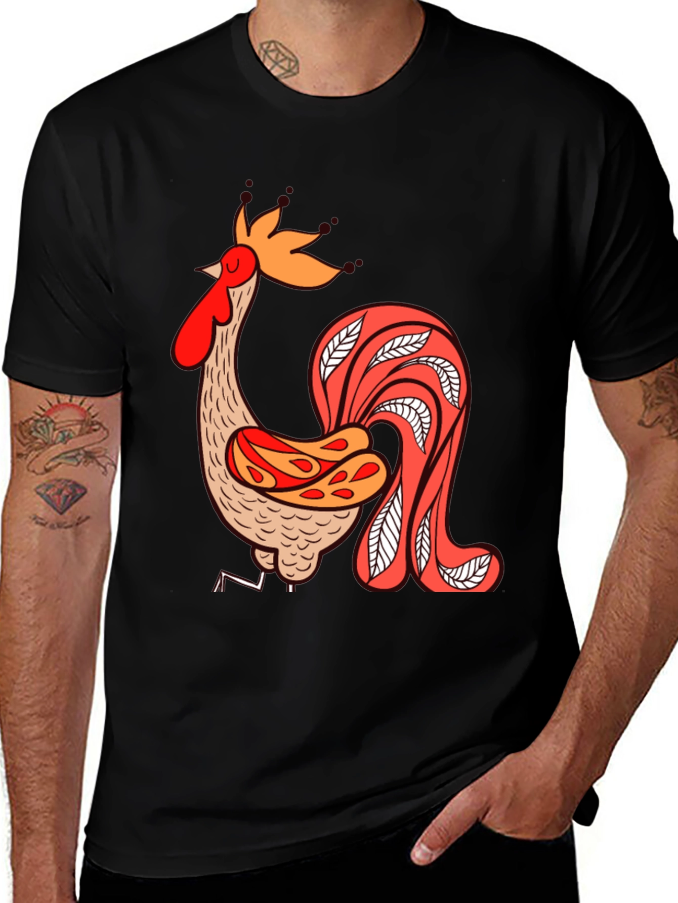 Rooster Graphic Tee