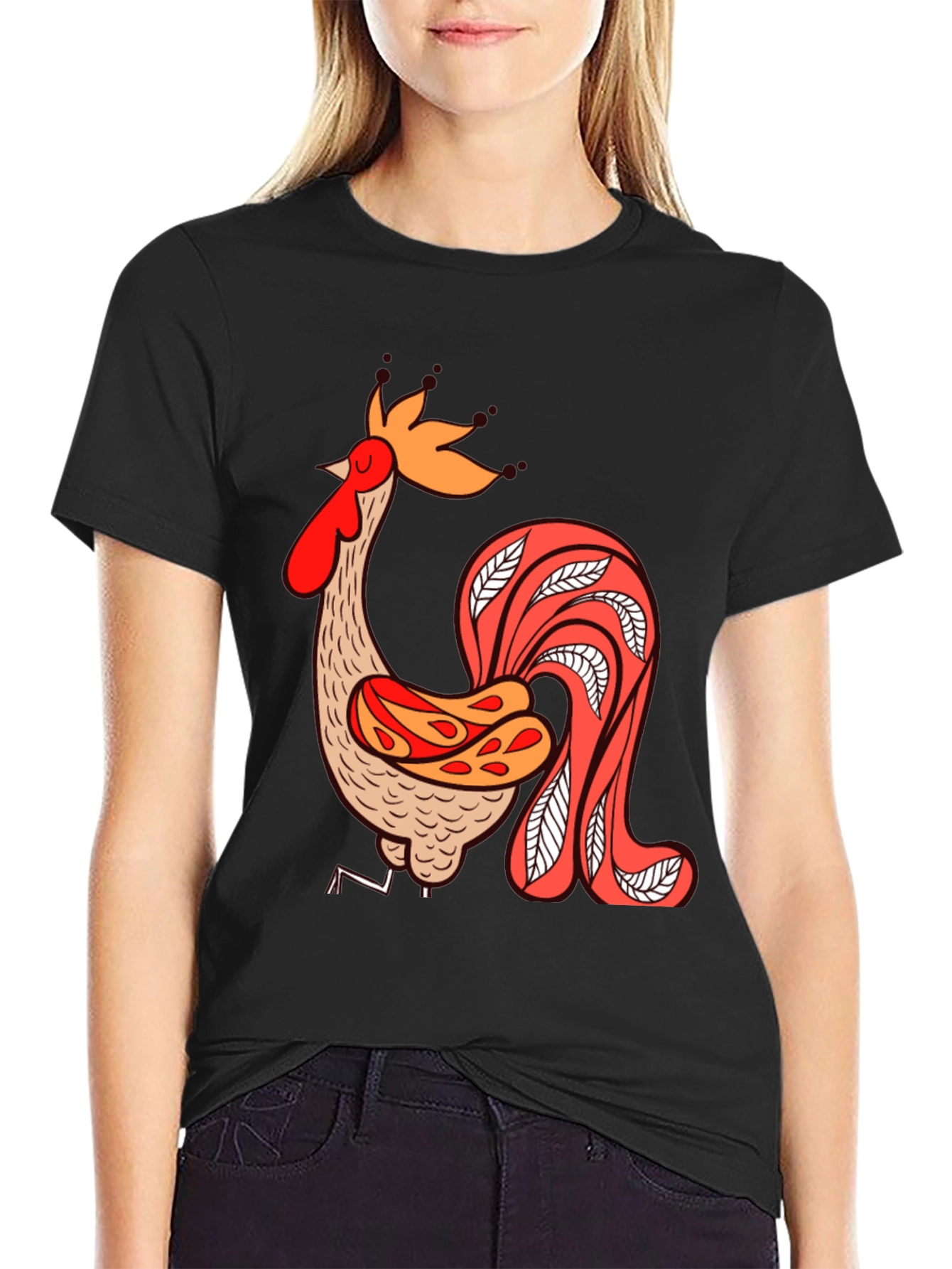Rooster Graphic Tee