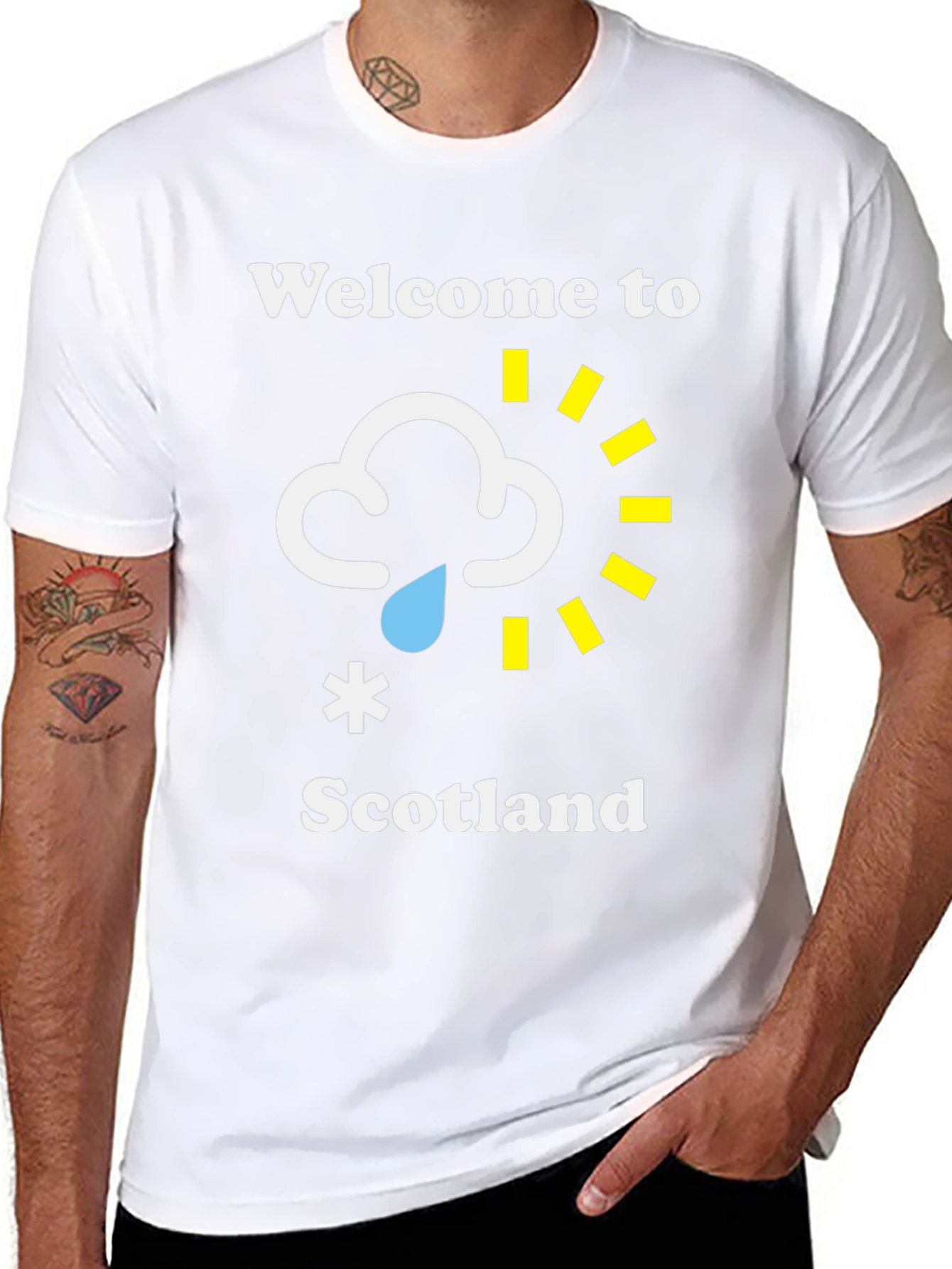 Welcome to Scotland Graphic T-Shirt