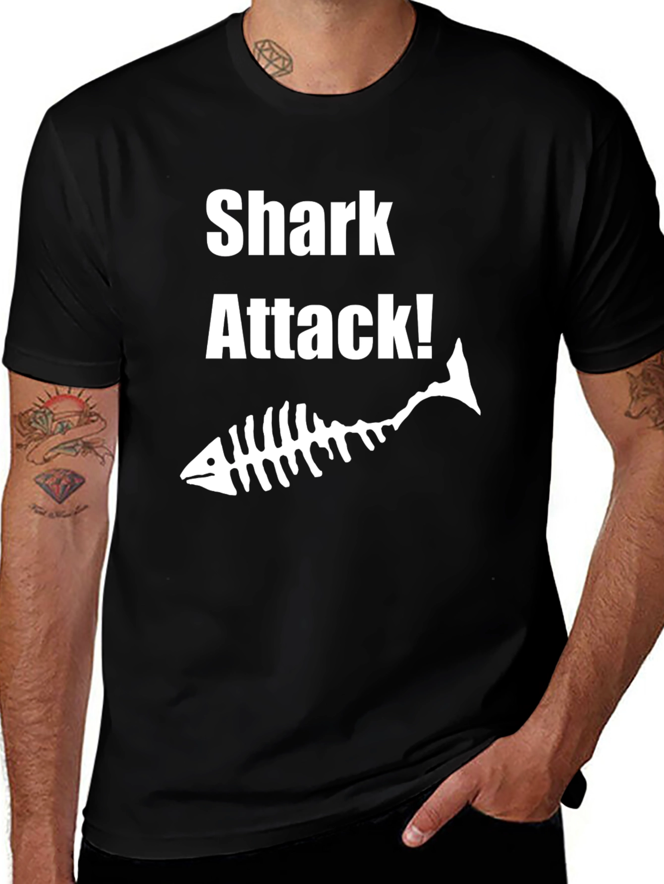 Shark Attack Graphic T-Shirt