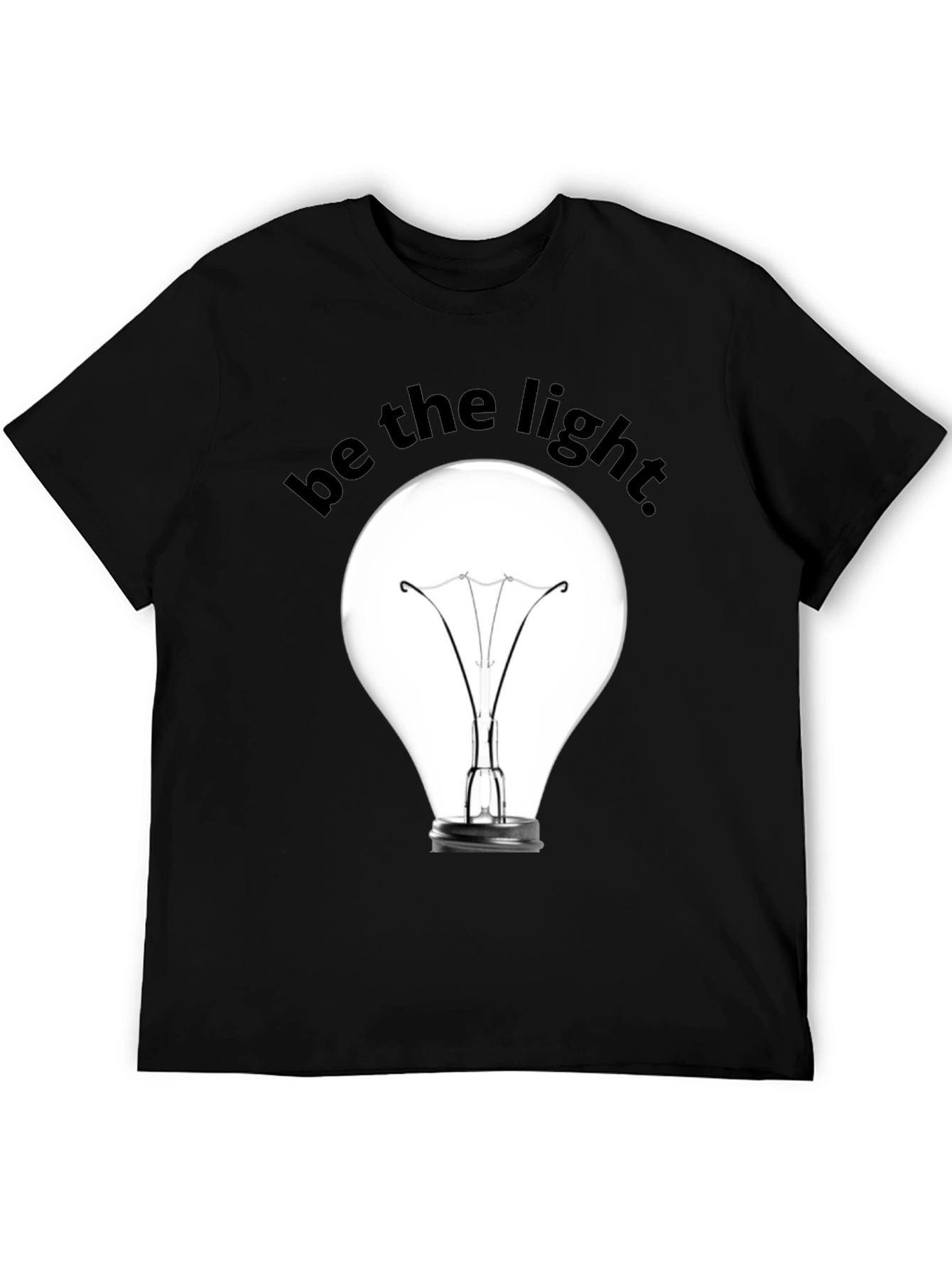 Be The Light Bulb Graphic T-Shirt