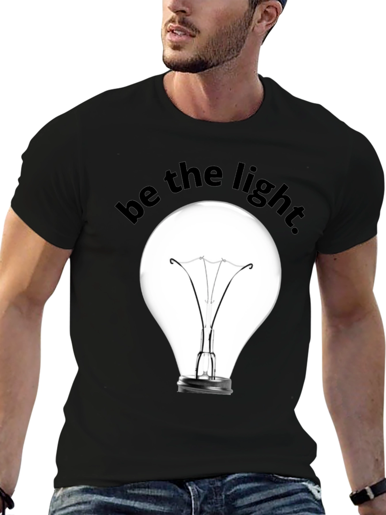 Be The Light Bulb Graphic T-Shirt