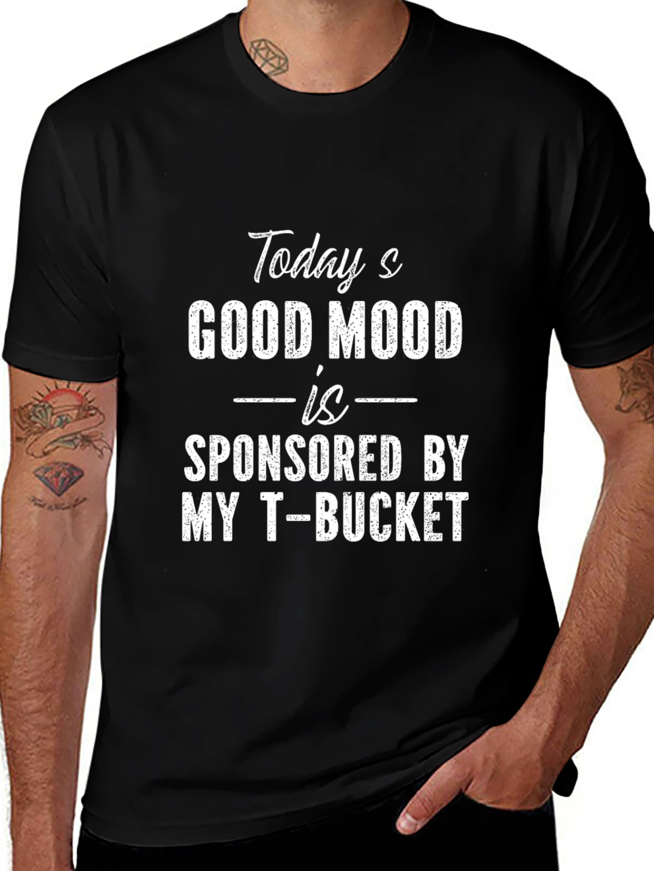 Good Mood T-Bucket Mens Graphic Tee