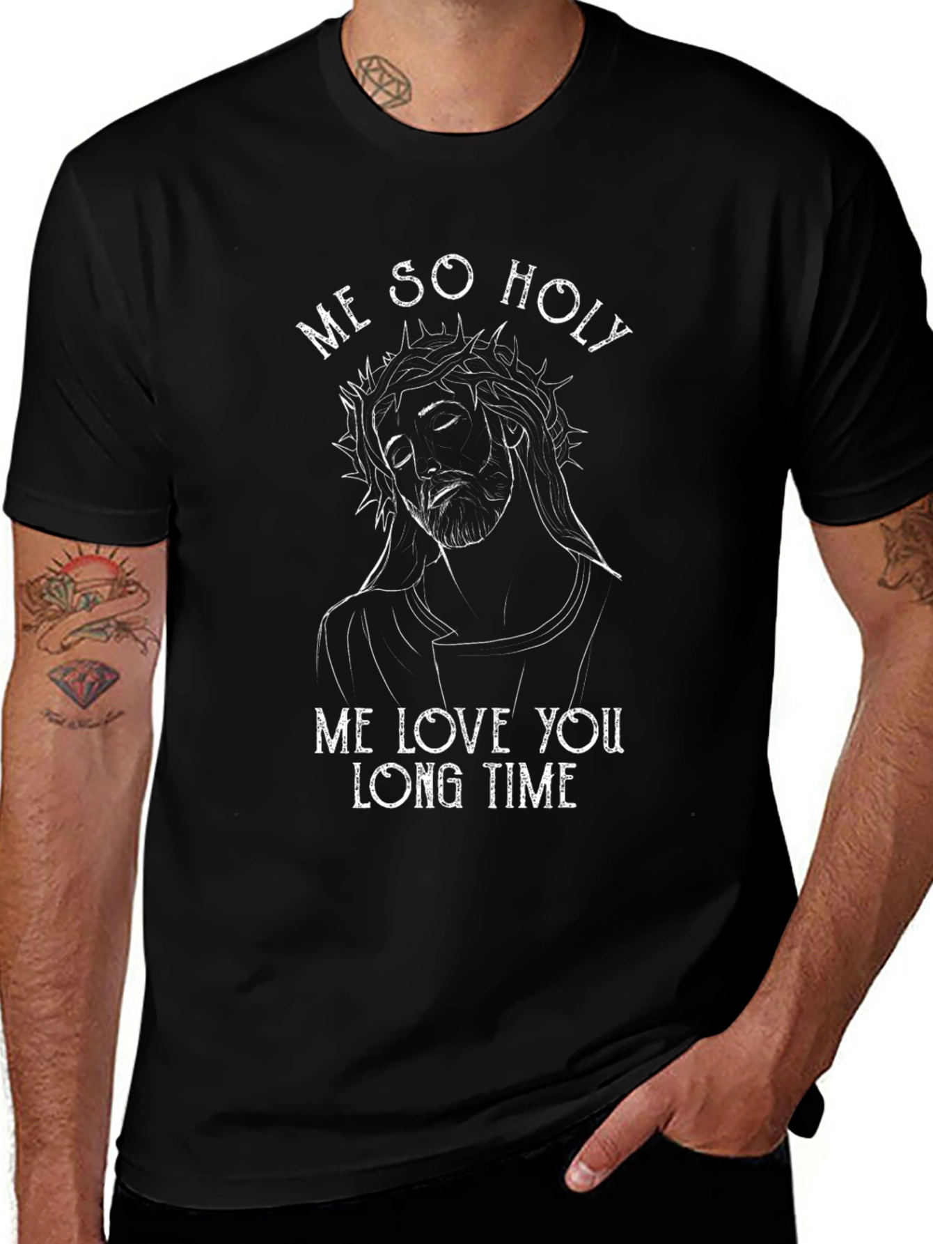 Me So Holy Graphic Tee