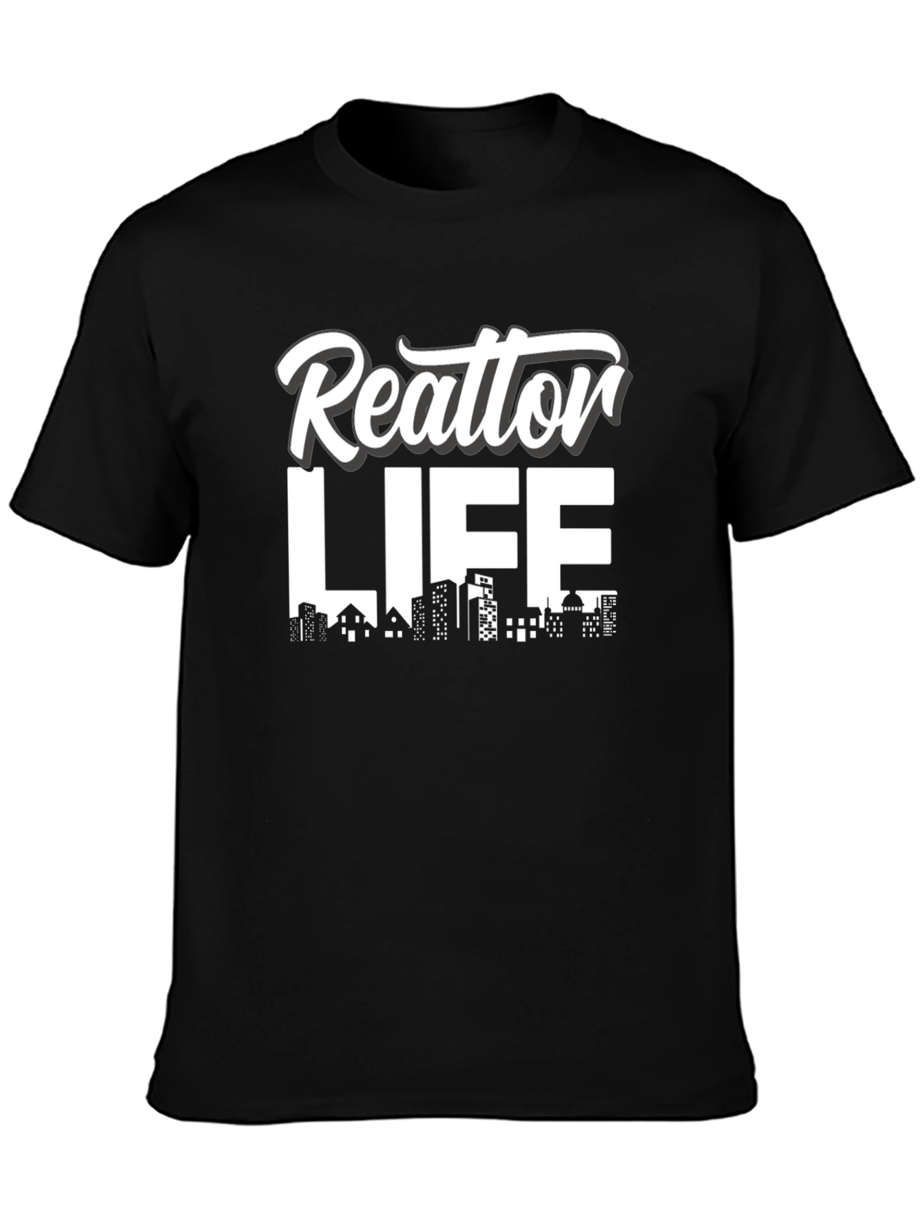 Realtor Life T-Shirt | Cityscape Design