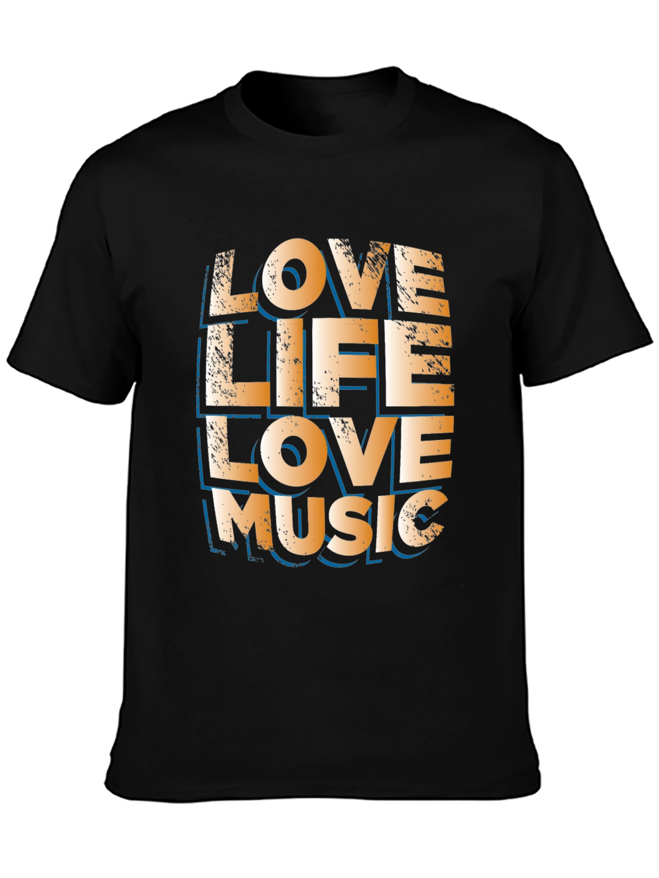 Love Life Love Music Graphic Tee