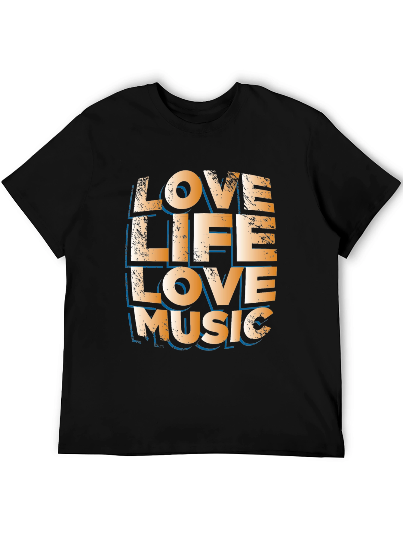 Love Life Love Music Graphic Tee
