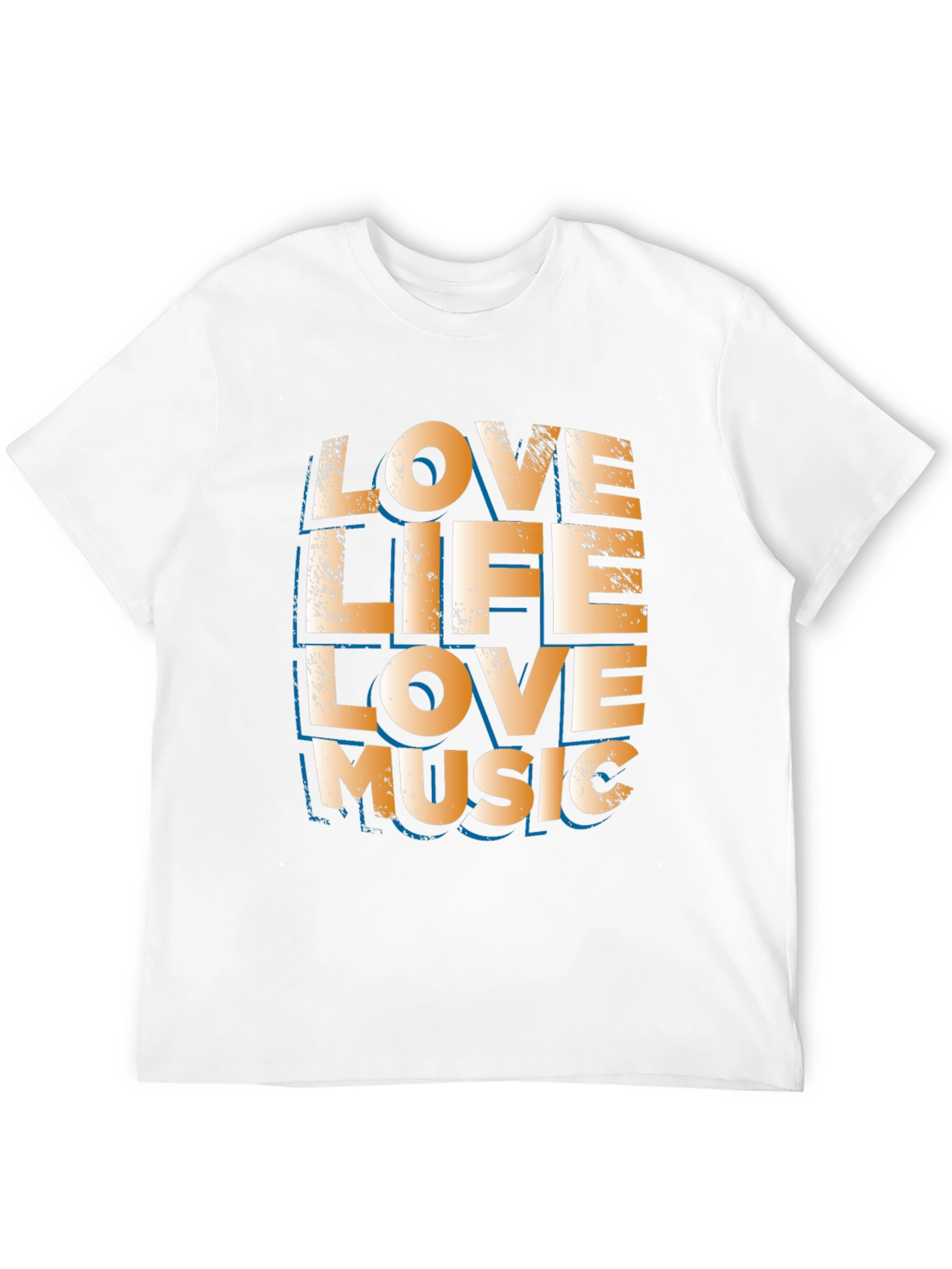 Love Life Love Music Graphic Tee