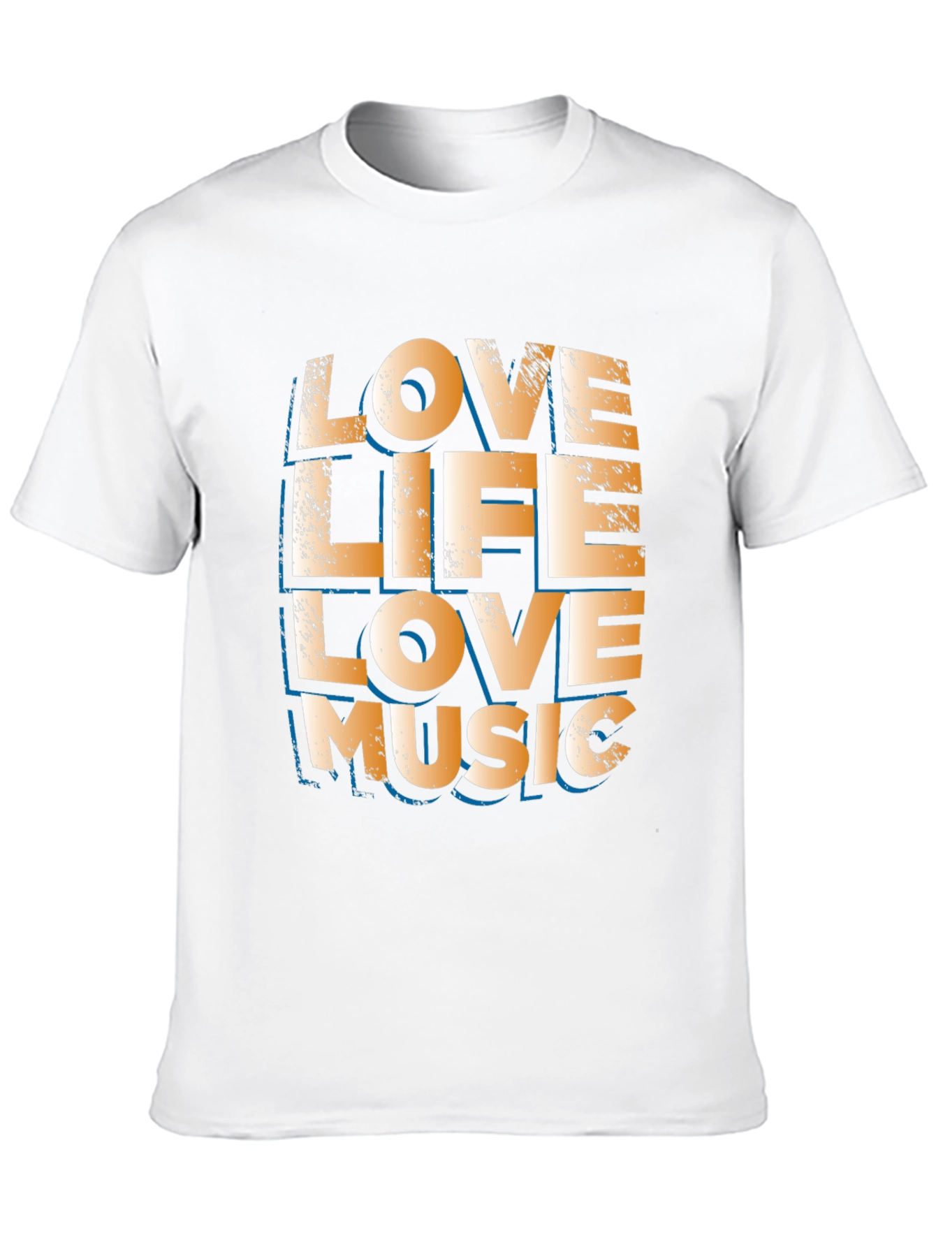 Love Life Love Music Graphic Tee