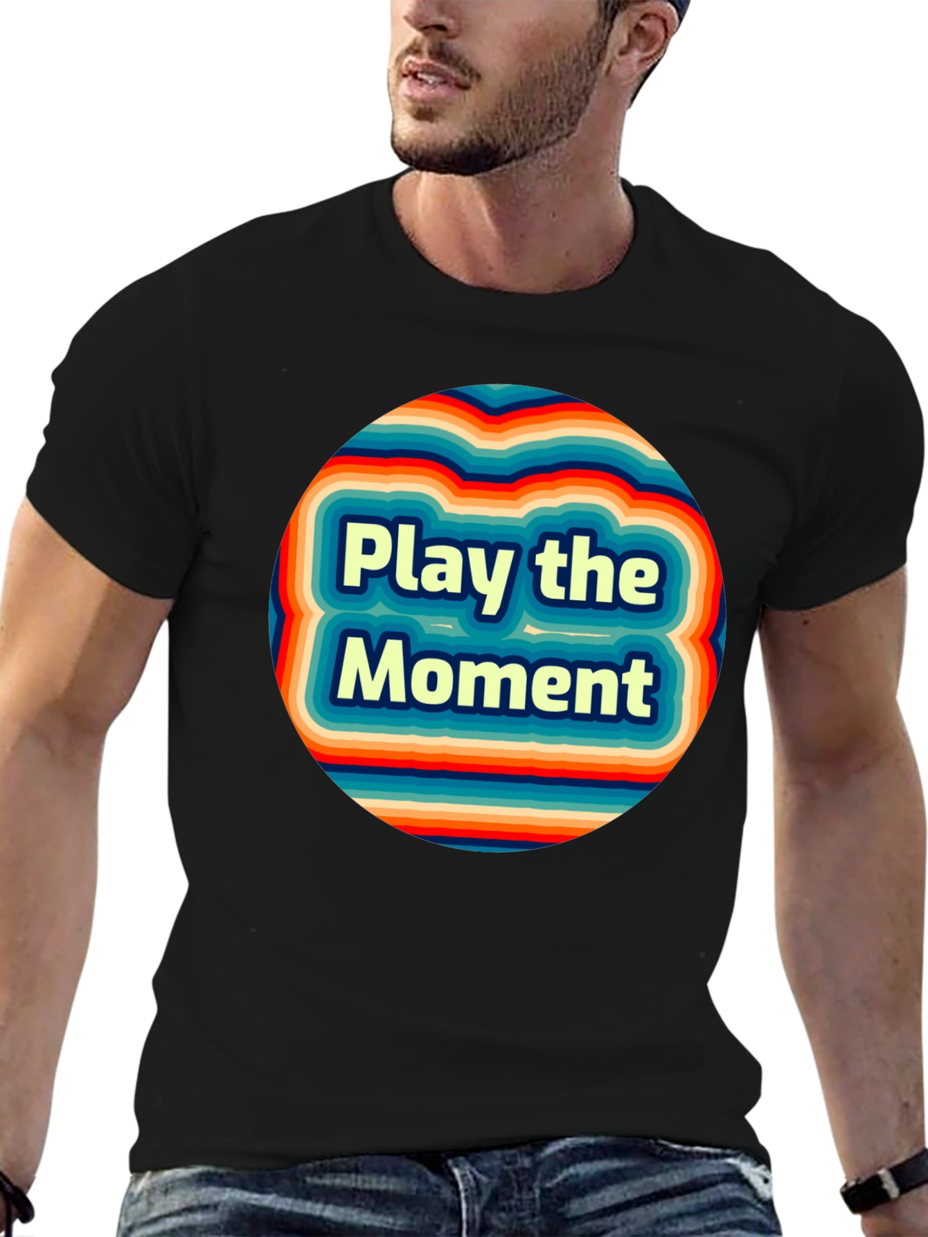 Play the Moment Retro Graphic Tee