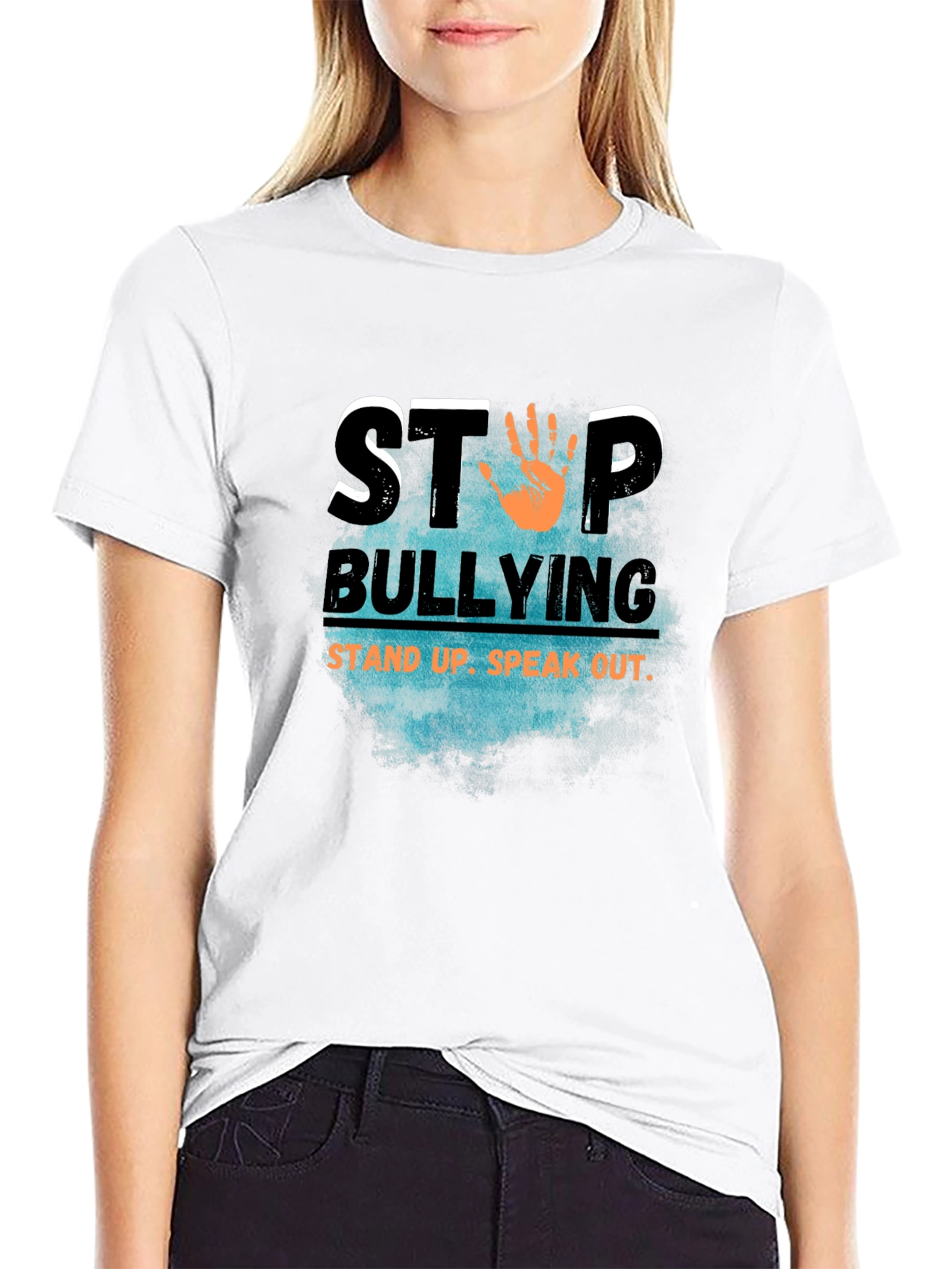 Stop Bullying T-Shirt - Stand Up Speak Out