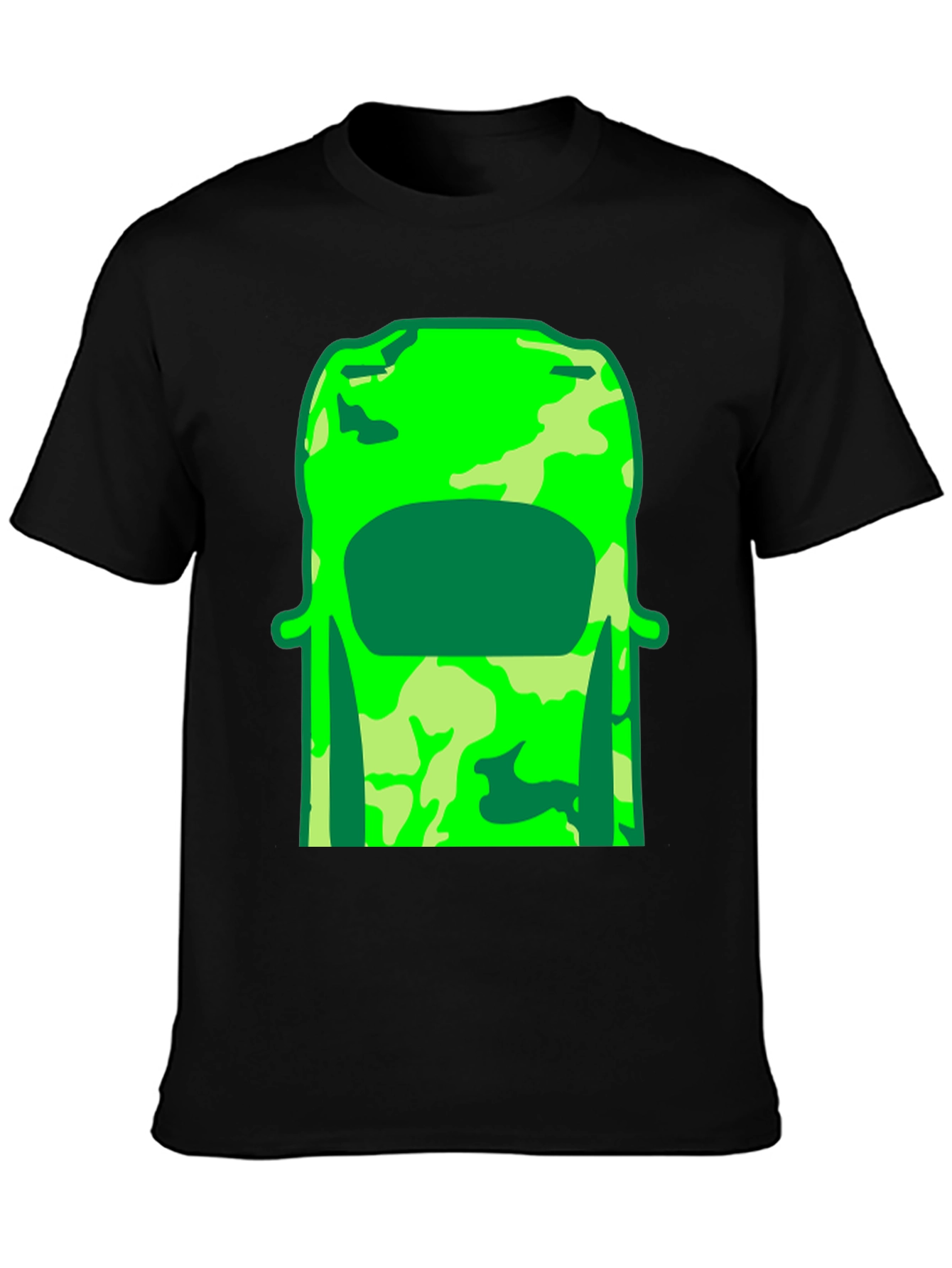Green Camo Car T-Shirt