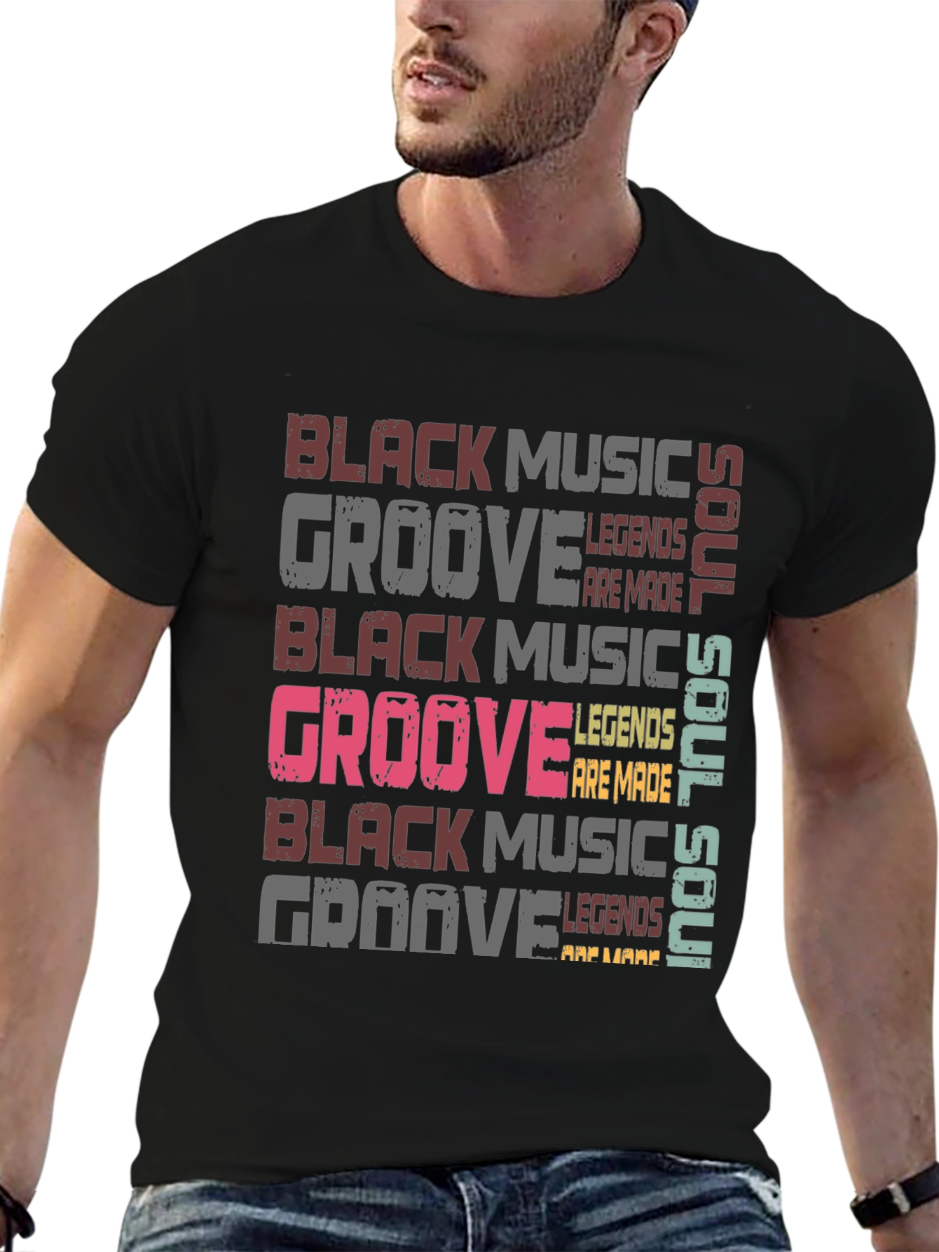 Black Music Groove Legends Soul T-Shirt
