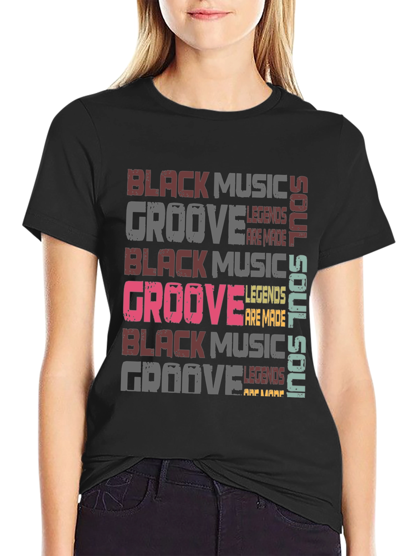 Black Music Groove Legends Soul T-Shirt