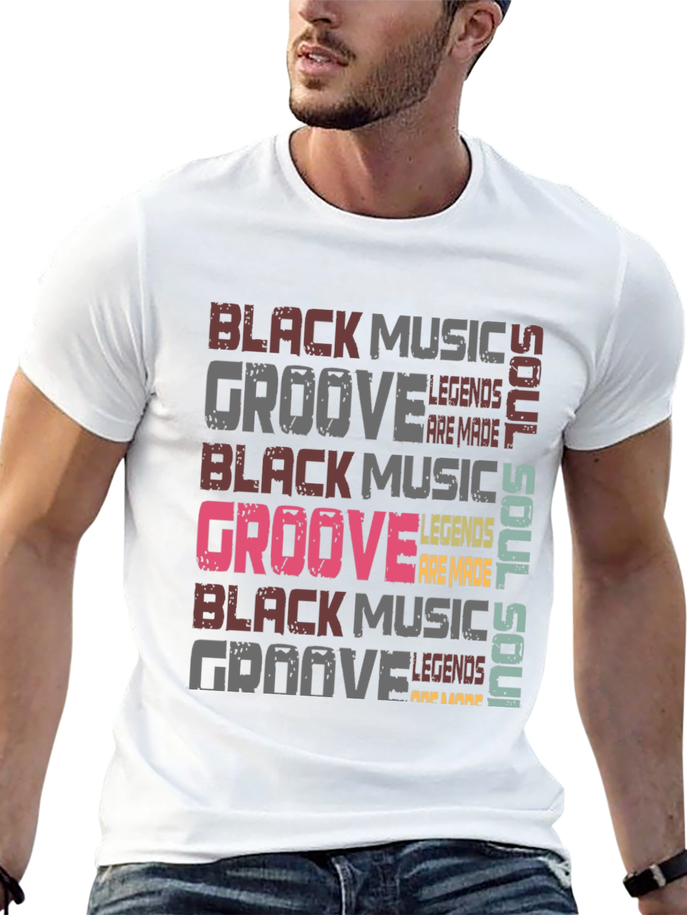 Black Music Groove Legends Soul T-Shirt