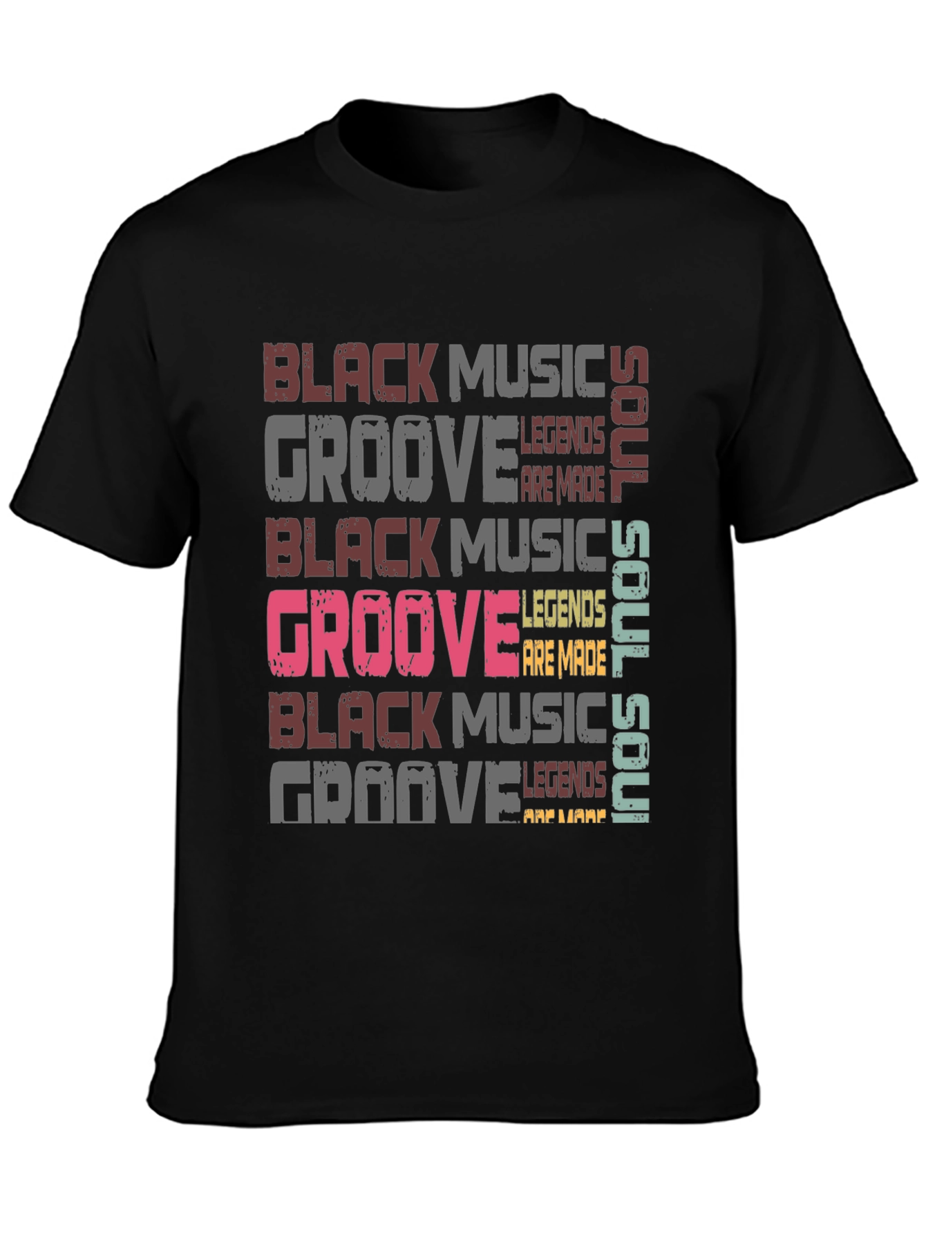 Black Music Groove Legends Soul T-Shirt