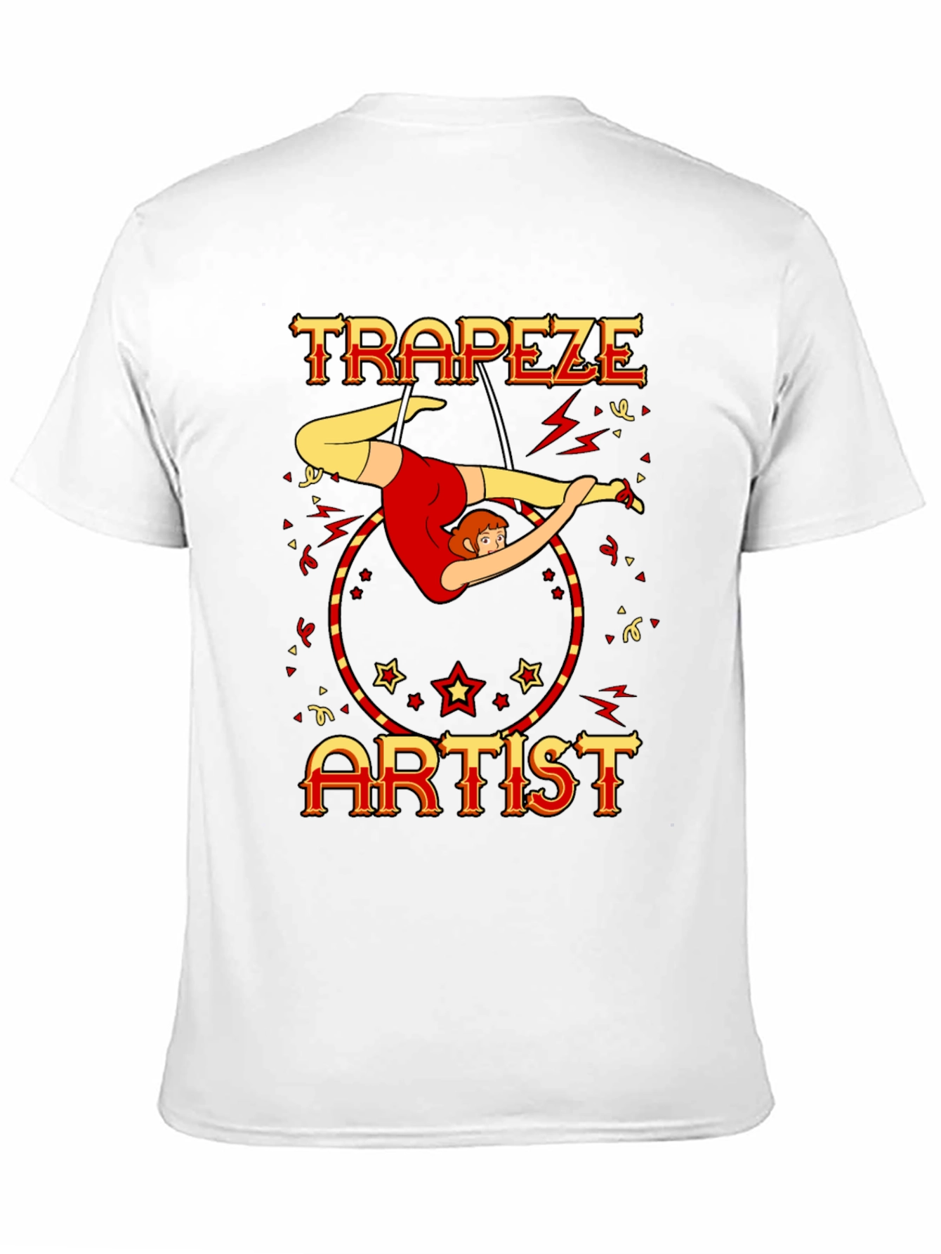 Trapeze Artist Circus Performer Graphic Tee