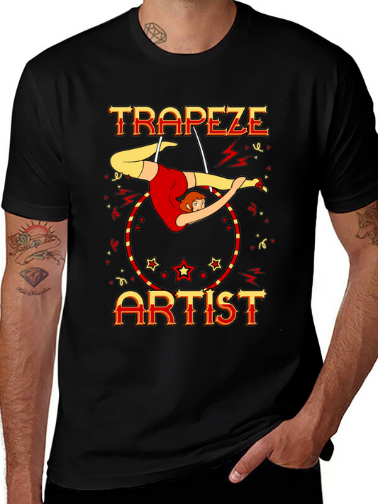 Trapeze Artist Circus Performer Graphic Tee