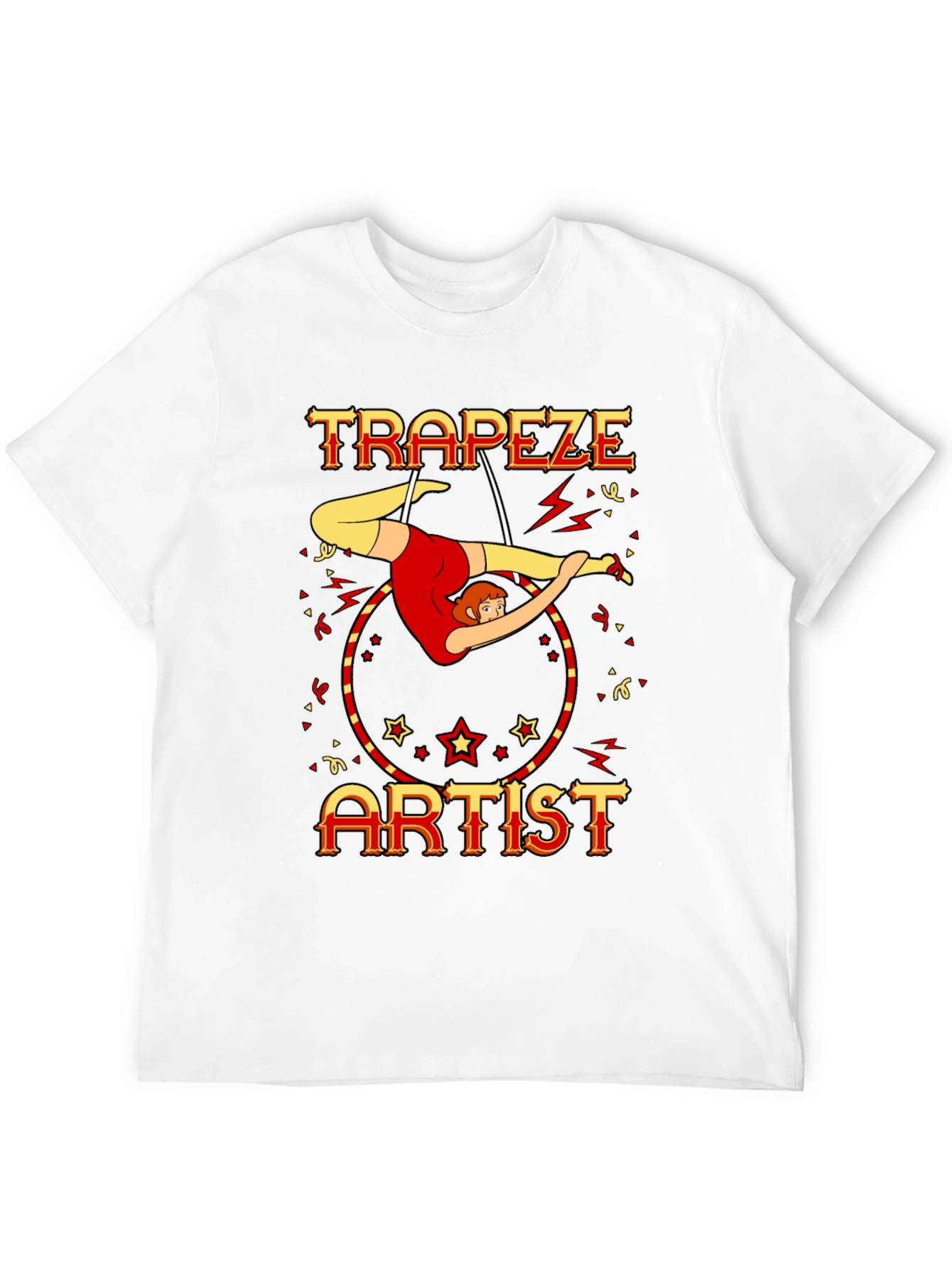 Trapeze Artist Circus Performer Graphic Tee