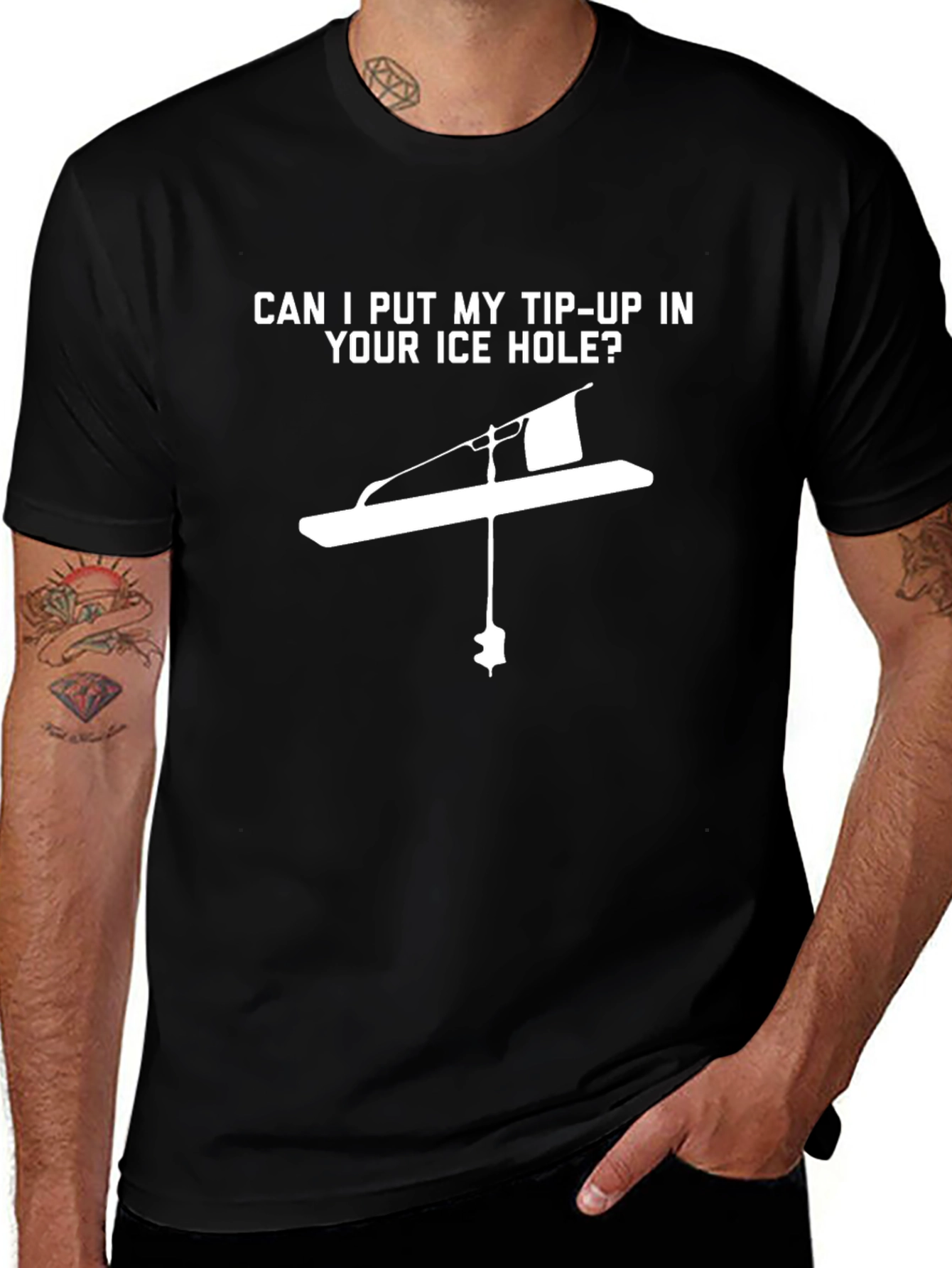 Tip-Up Ice Hole T-Shirt