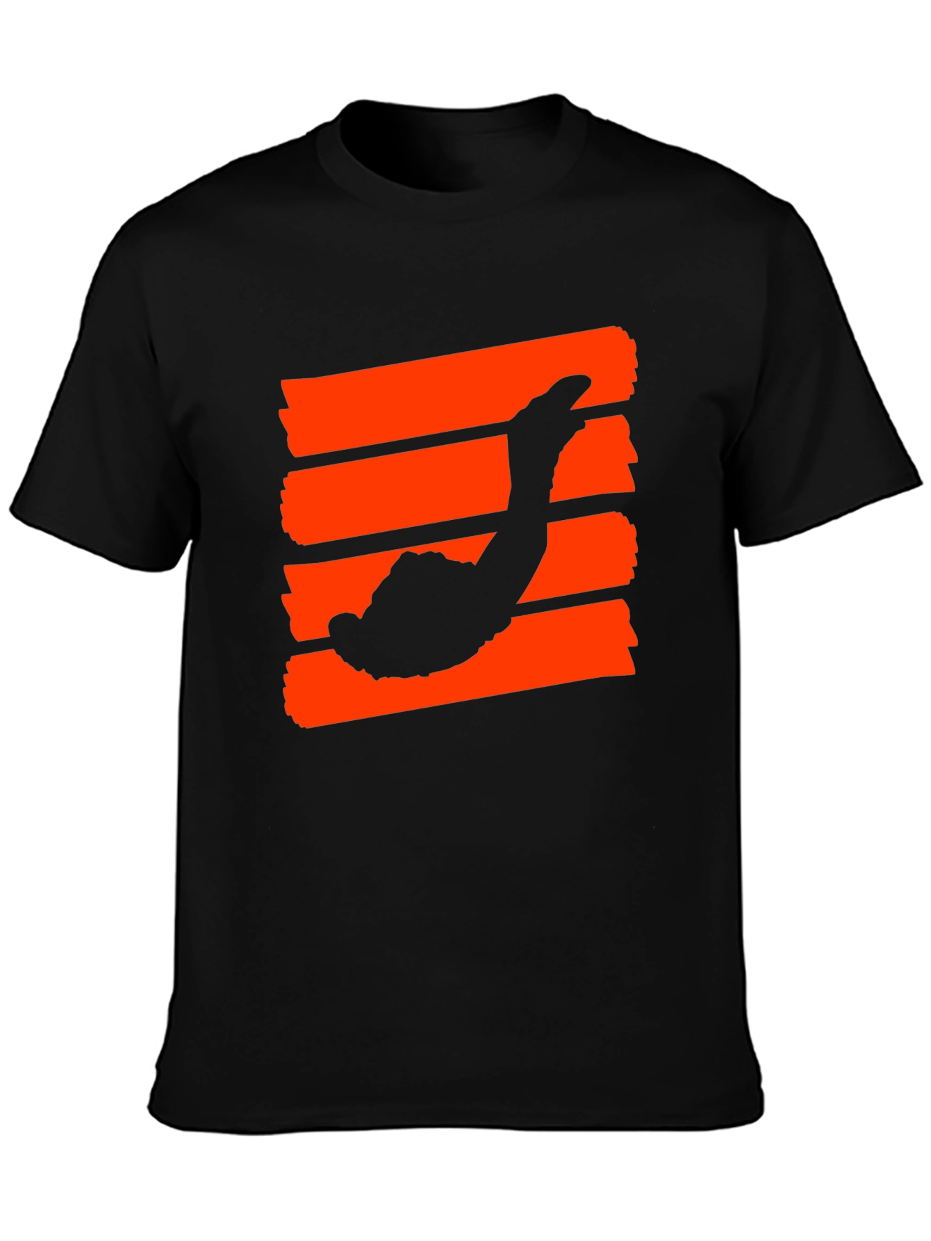 Skydiver Graphic Tee - Black