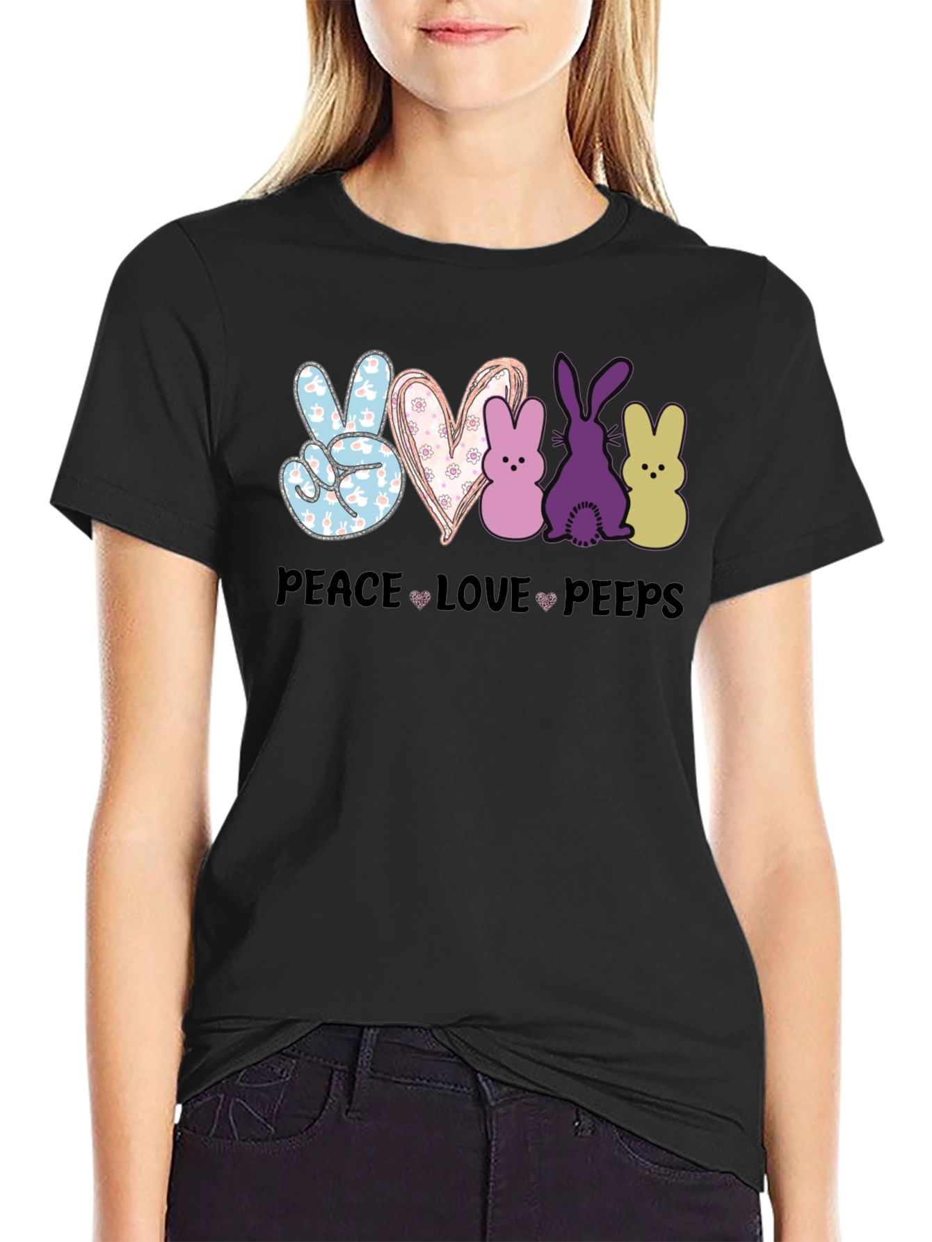 Peace Love Peeps T-Shirt