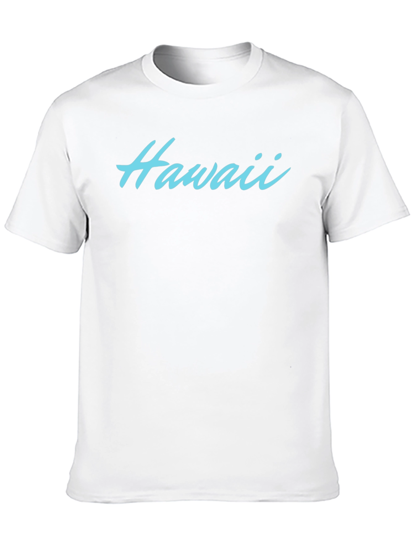 Mens Black Hawaii Graphic Tee