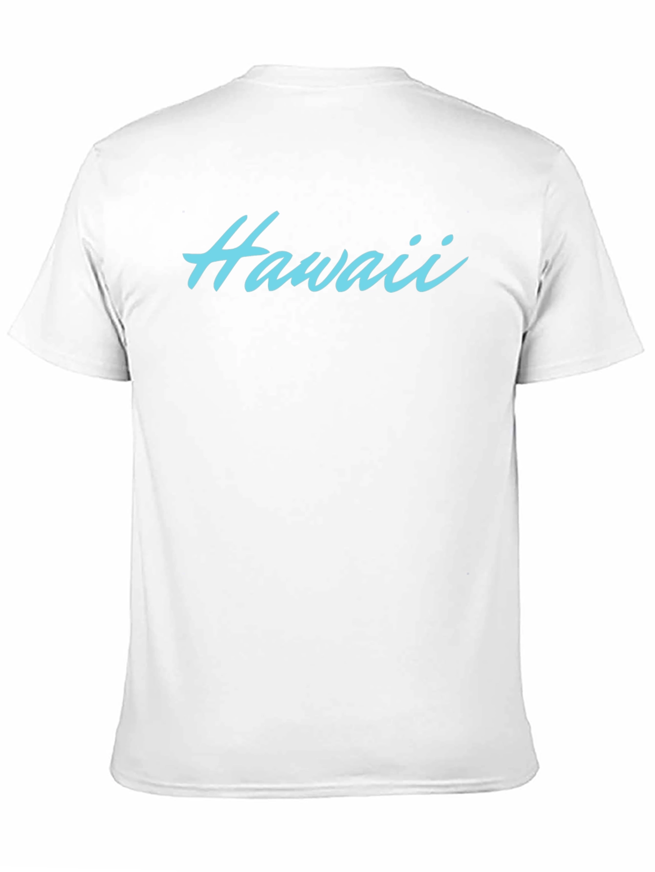 Mens Black Hawaii Graphic Tee
