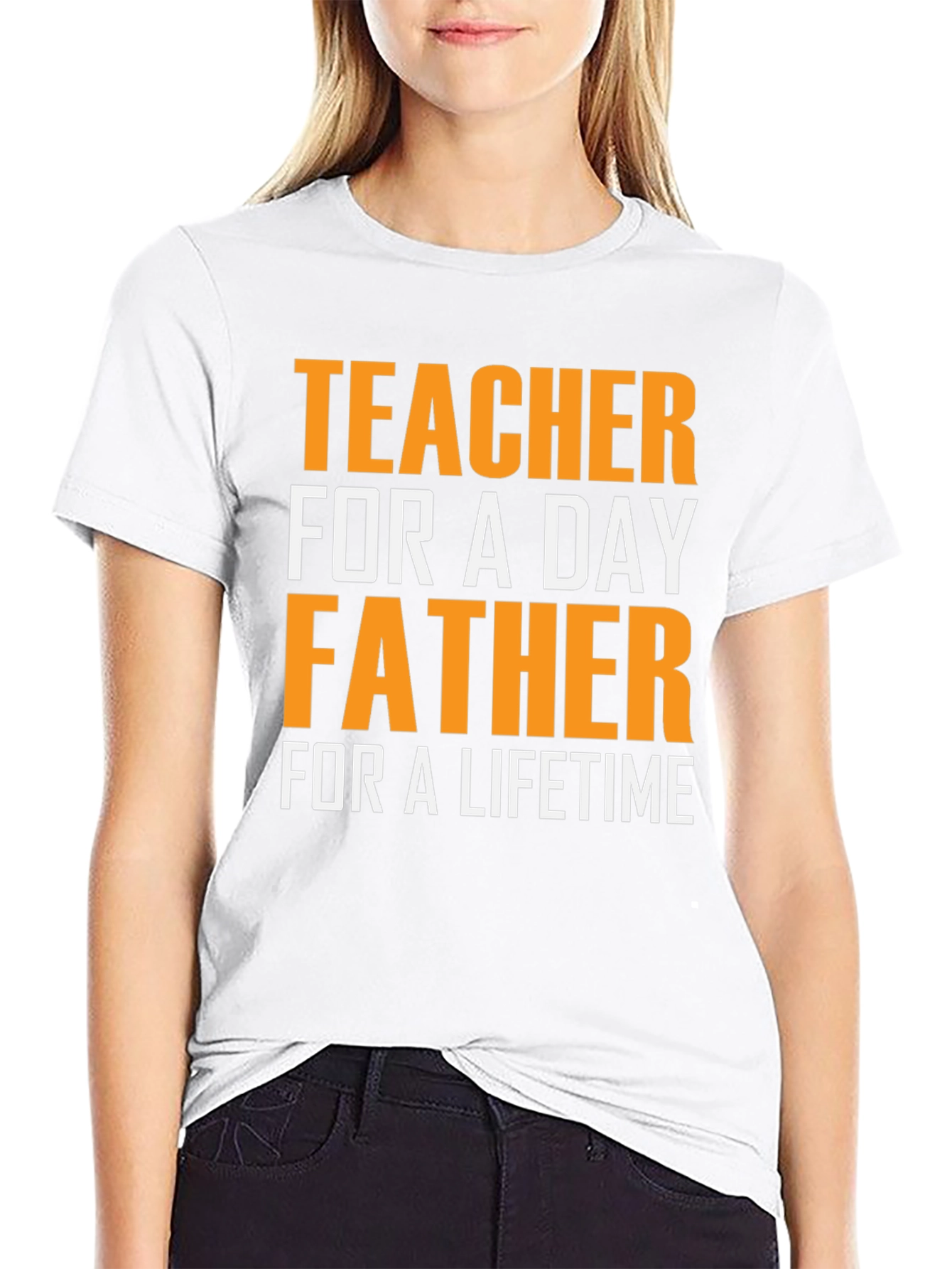 Teacher Father T-Shirt - Gift for Dad
